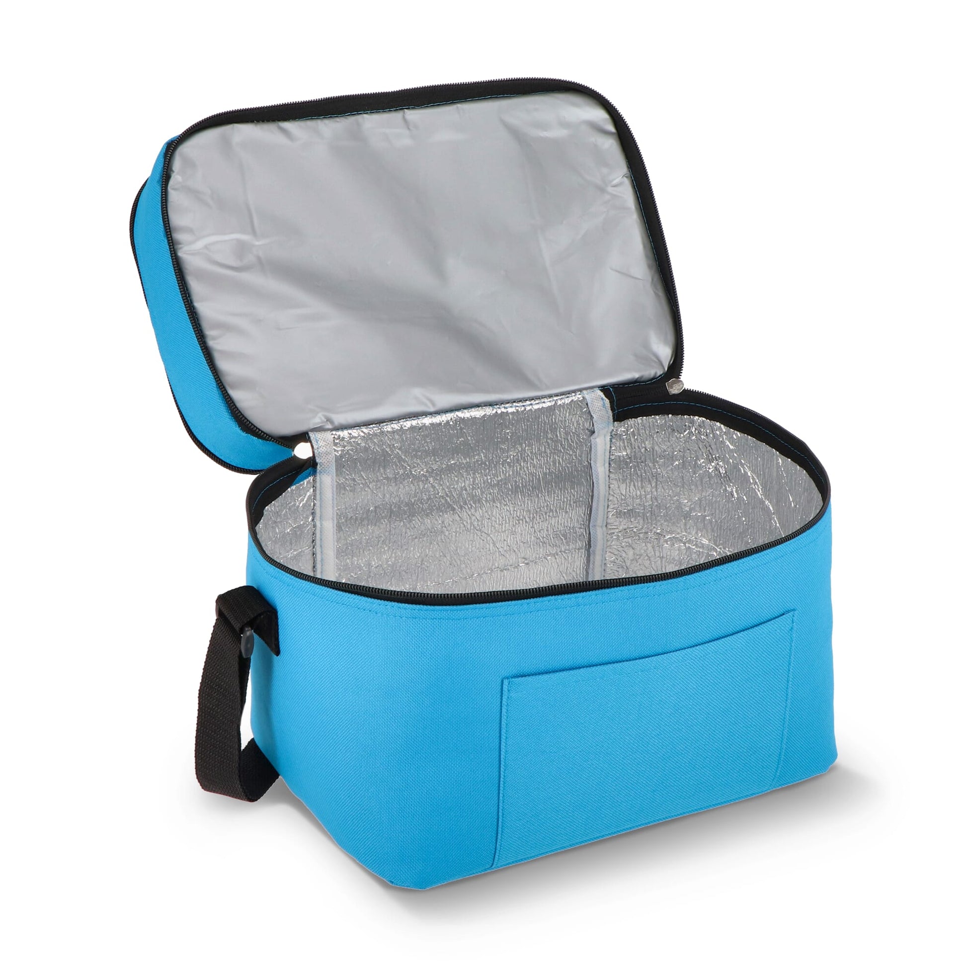 R-PET 600D Doppelfach-Kühltasche 30 x 20 x 24cm 12L
