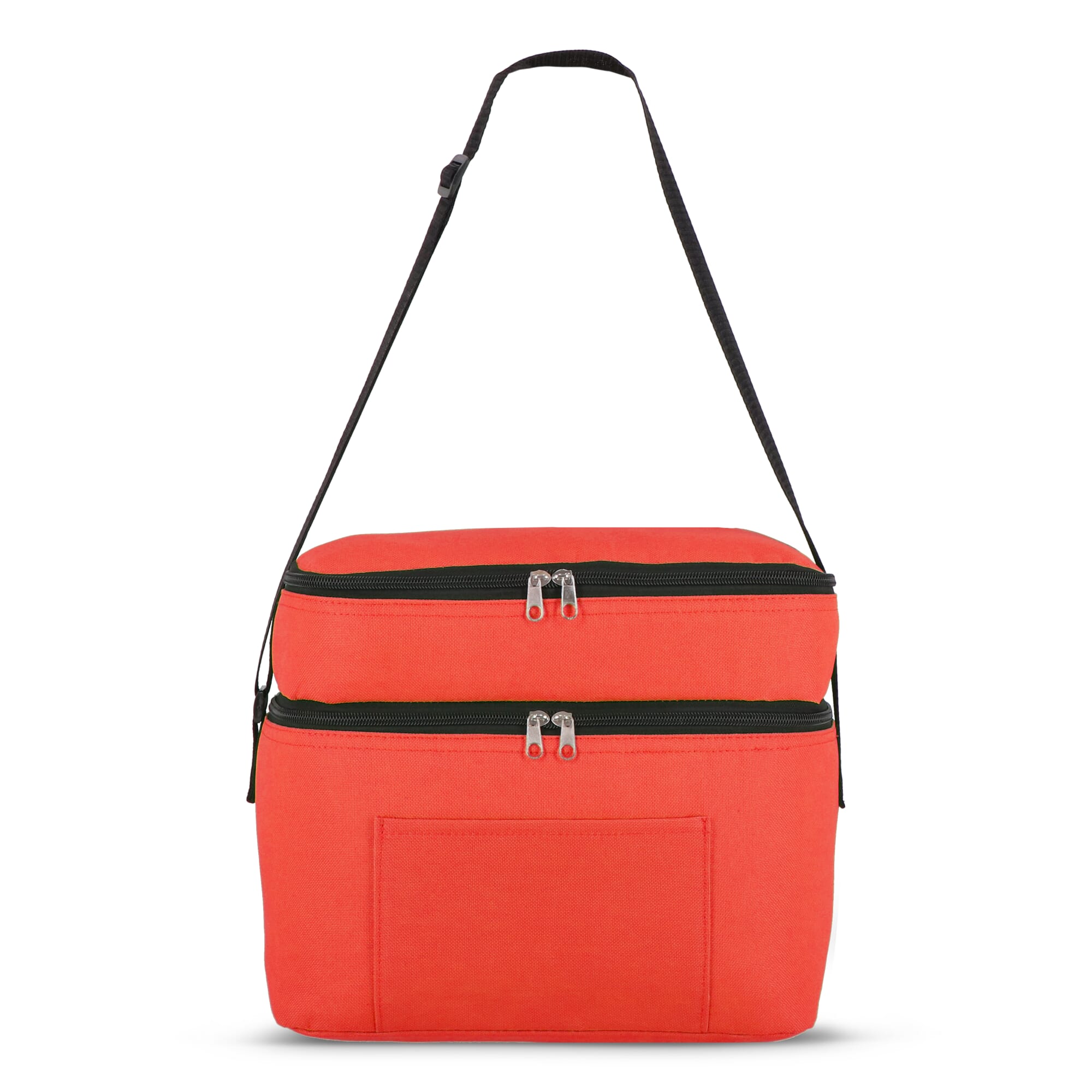 R-PET 600D Doppelfach-Kühltasche 30 x 20 x 24cm 12L