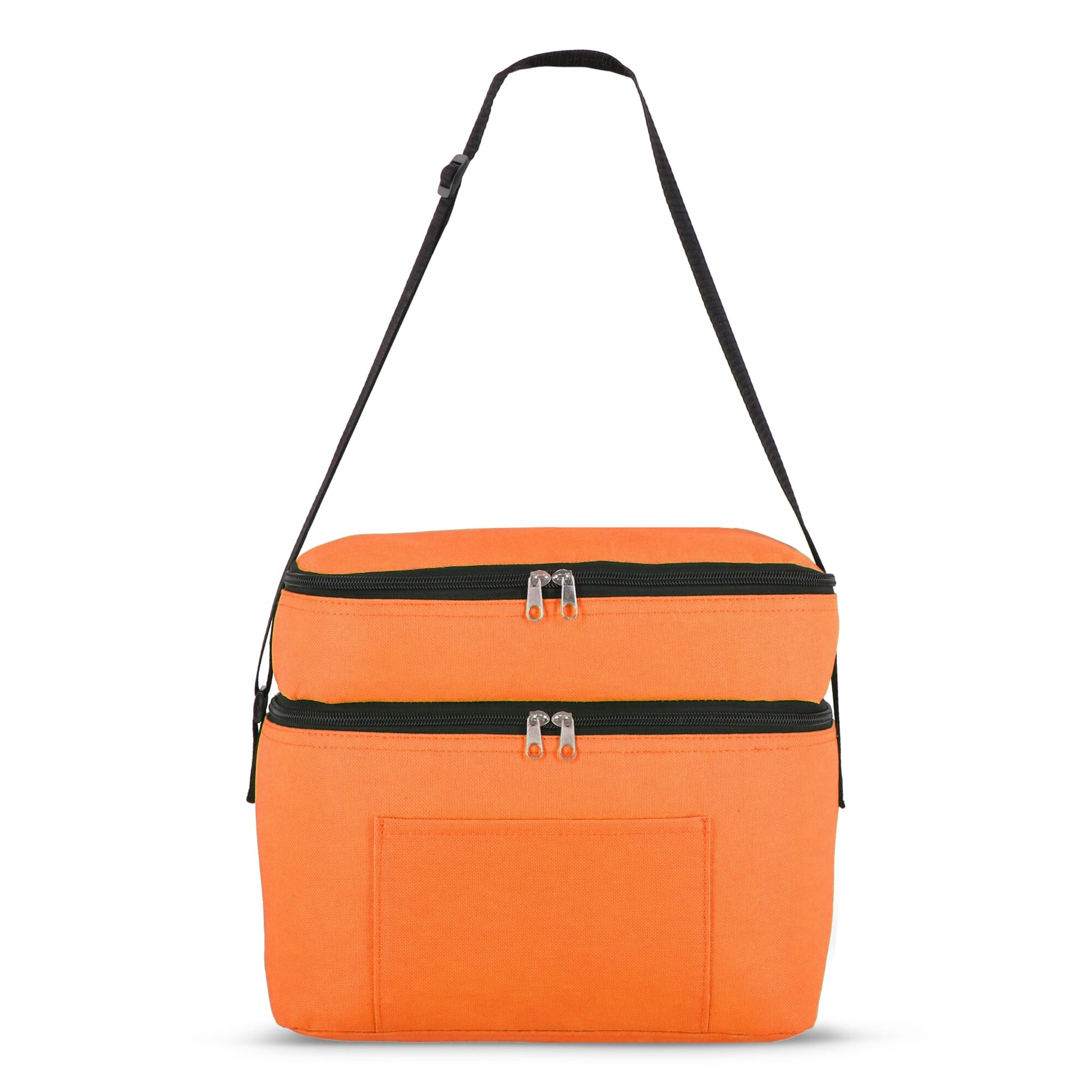 R-PET 600D Doppelfach-Kühltasche 30 x 20 x 24cm 12L
