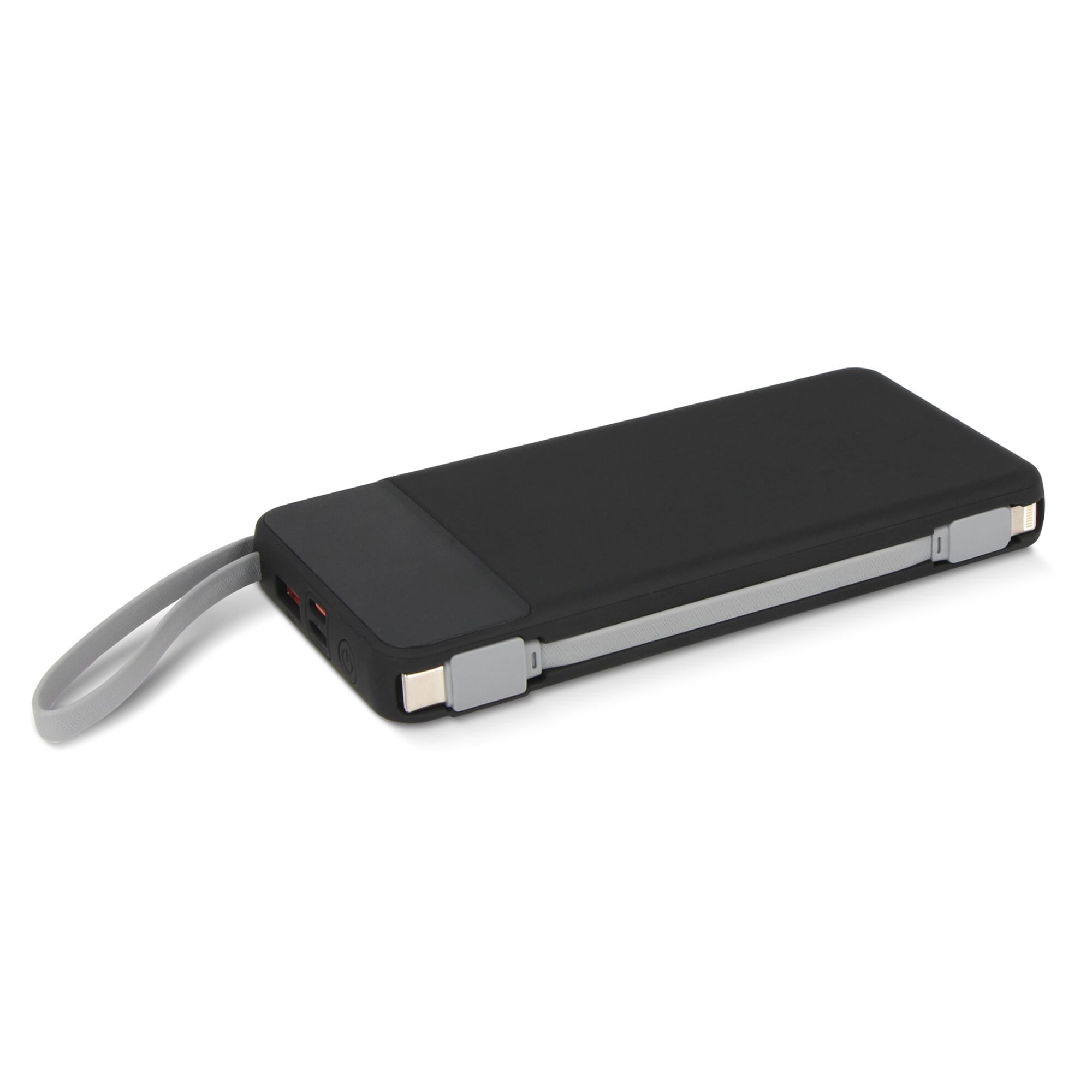 Ziara Powerbank with USB-C & Lightning Cable 10000mAh