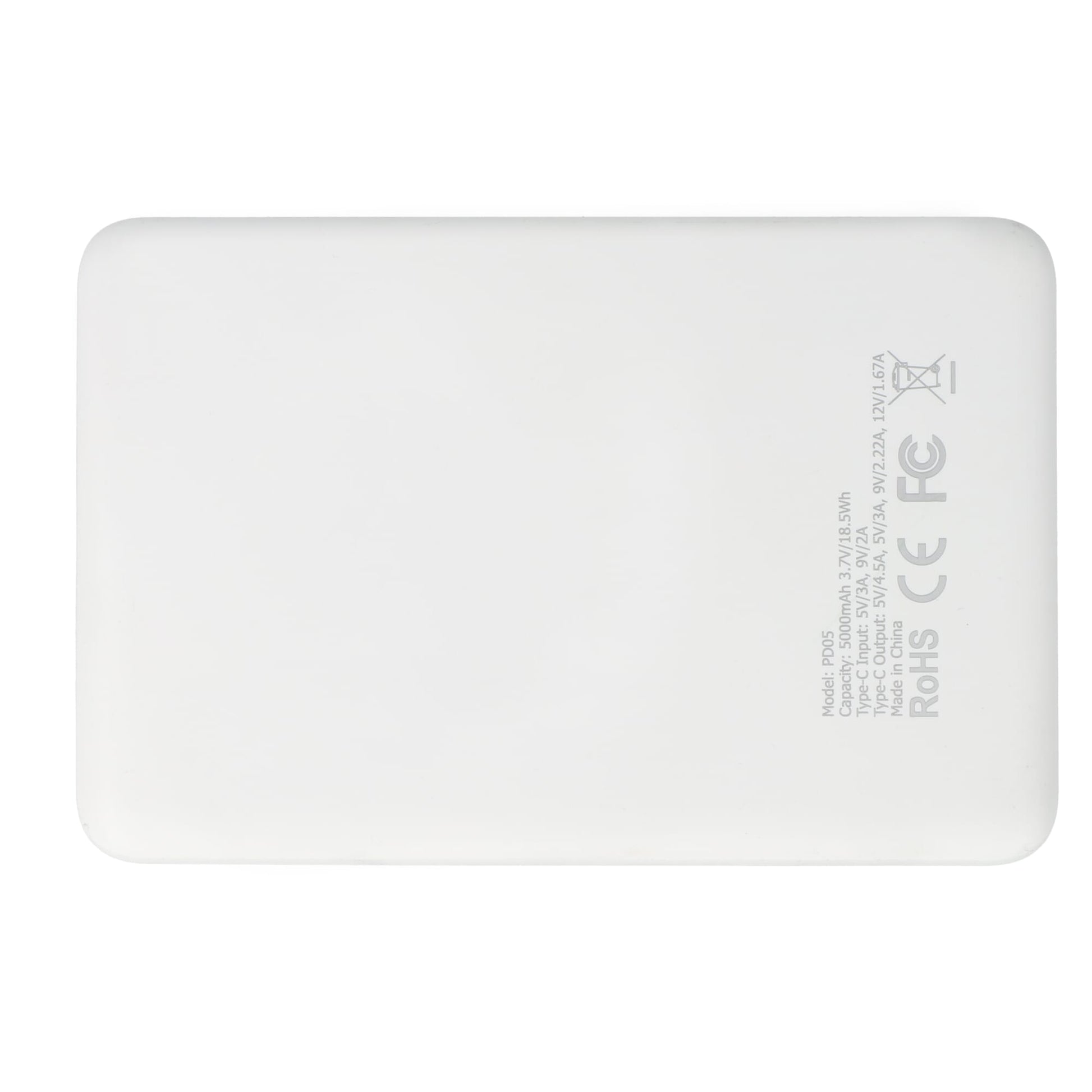 Zenith USB-C Powerbank mit Power Delivery R-ABS 5000 mAh