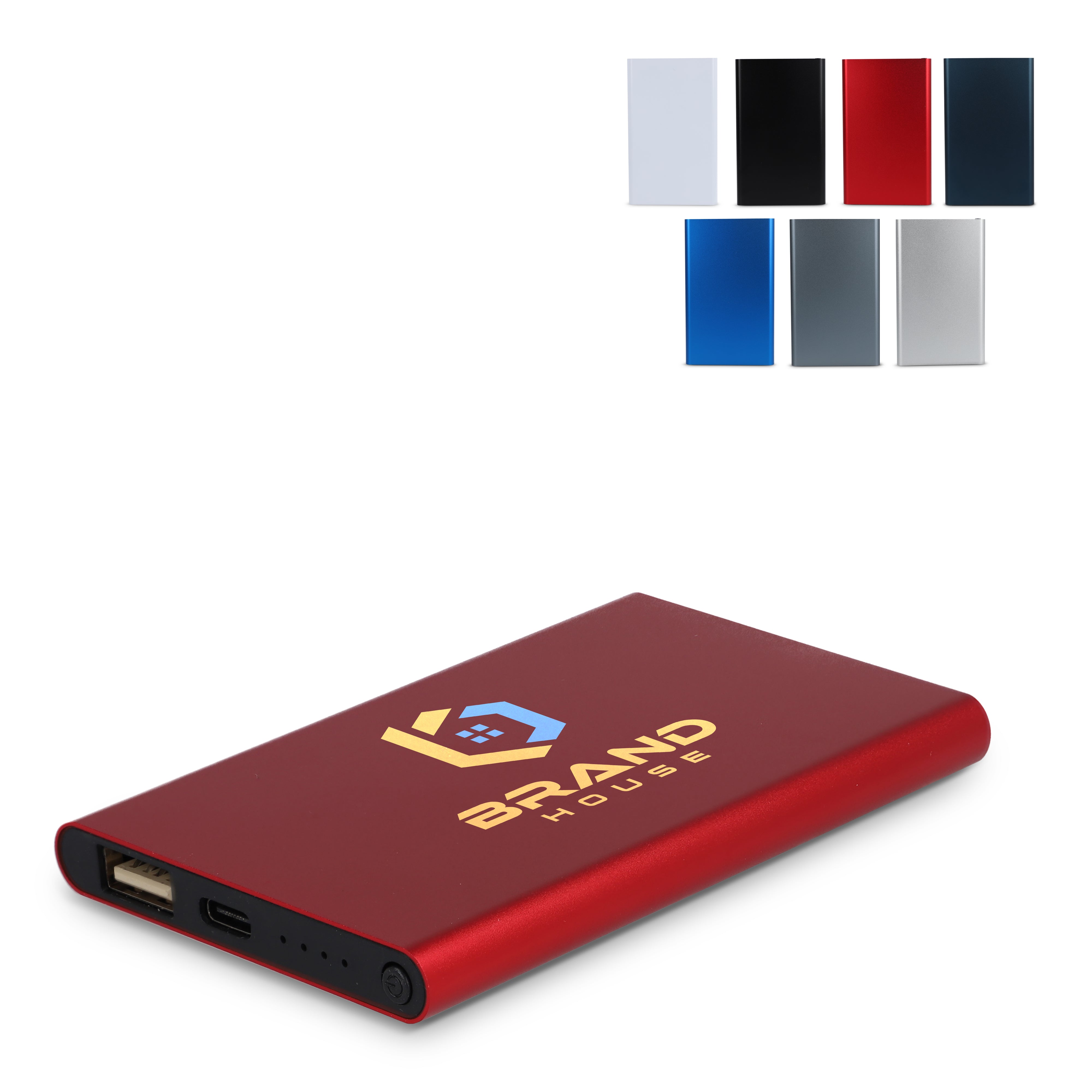 Enera Powerbank aus recyceltem Aluminium 4.000 mAh