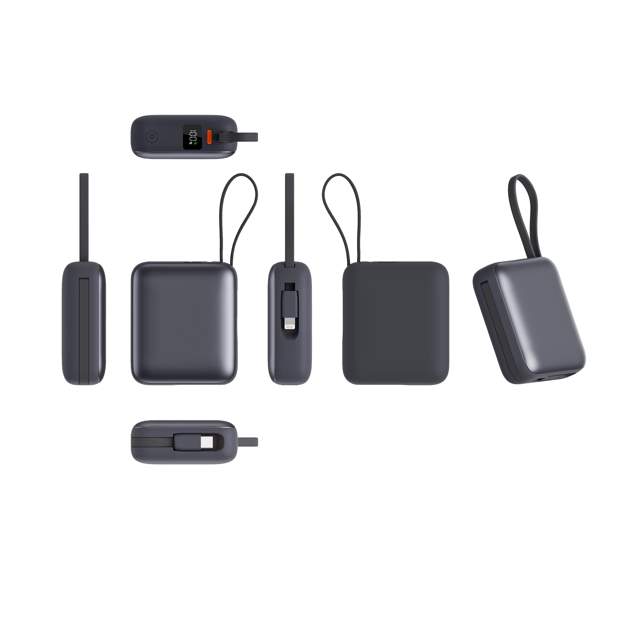 Nova Powerbank 22,5 W Power Delivery mit integrierten Kabeln 10.000 mAh