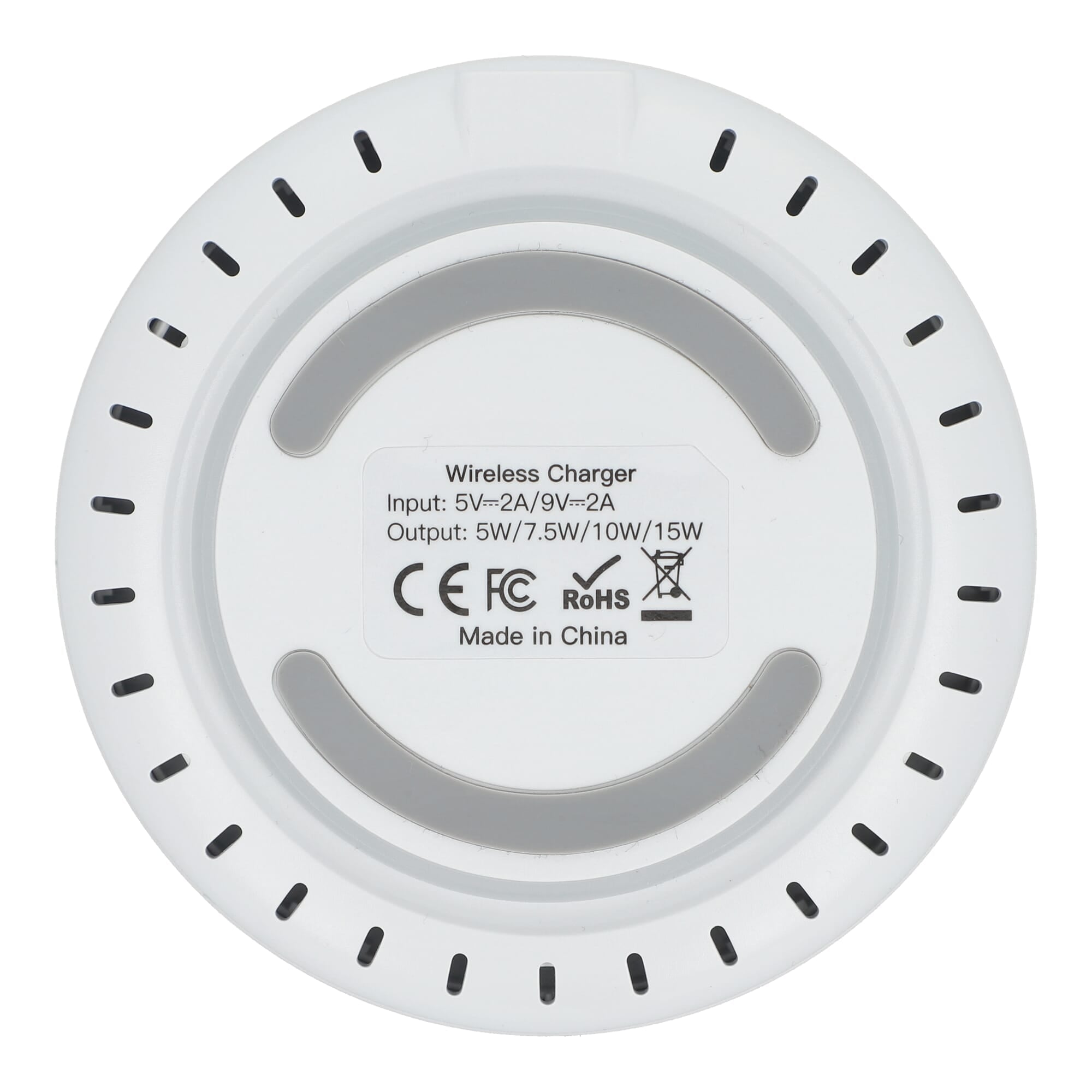 Kabelloses Schnellladegerät 15 W mit LED-Anzeige