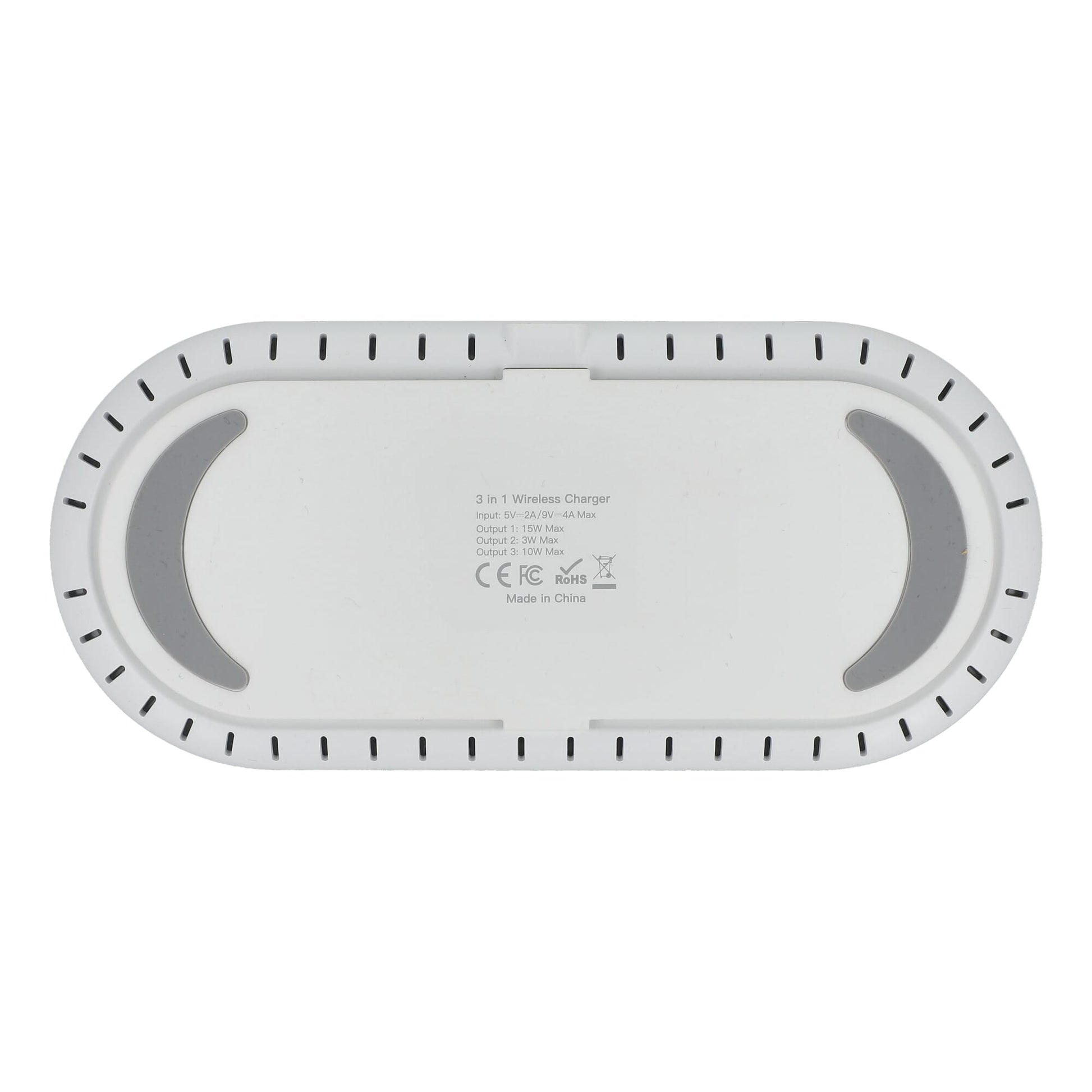 3-in-1 15 W Drahtloses Ladegerät für Handys, Apple Watch und AirPods.