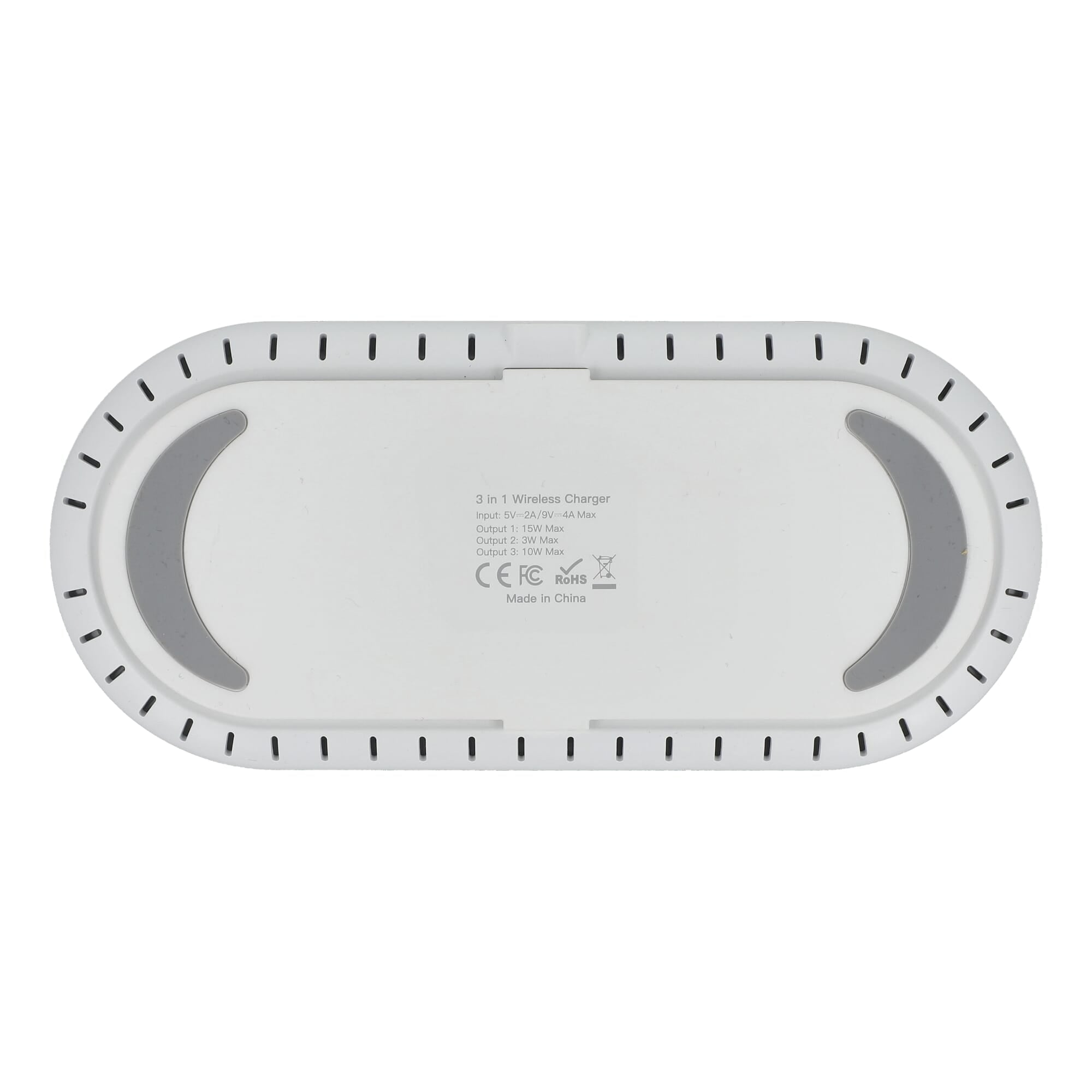 3-in-1 15 W Drahtloses Ladegerät für Handys, Apple Watch und AirPods.