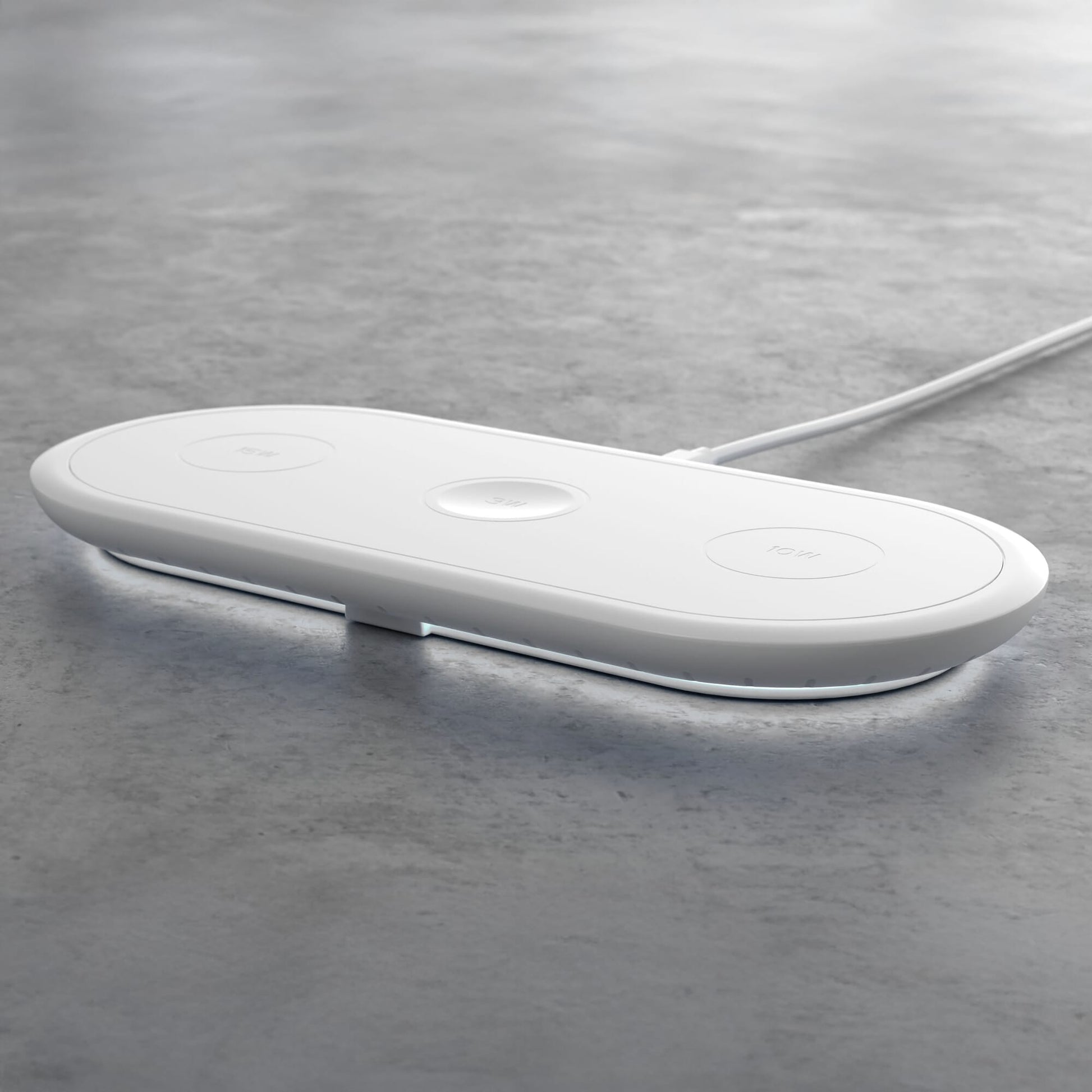 3-in-1 15 W Drahtloses Ladegerät für Handys, Apple Watch und AirPods.