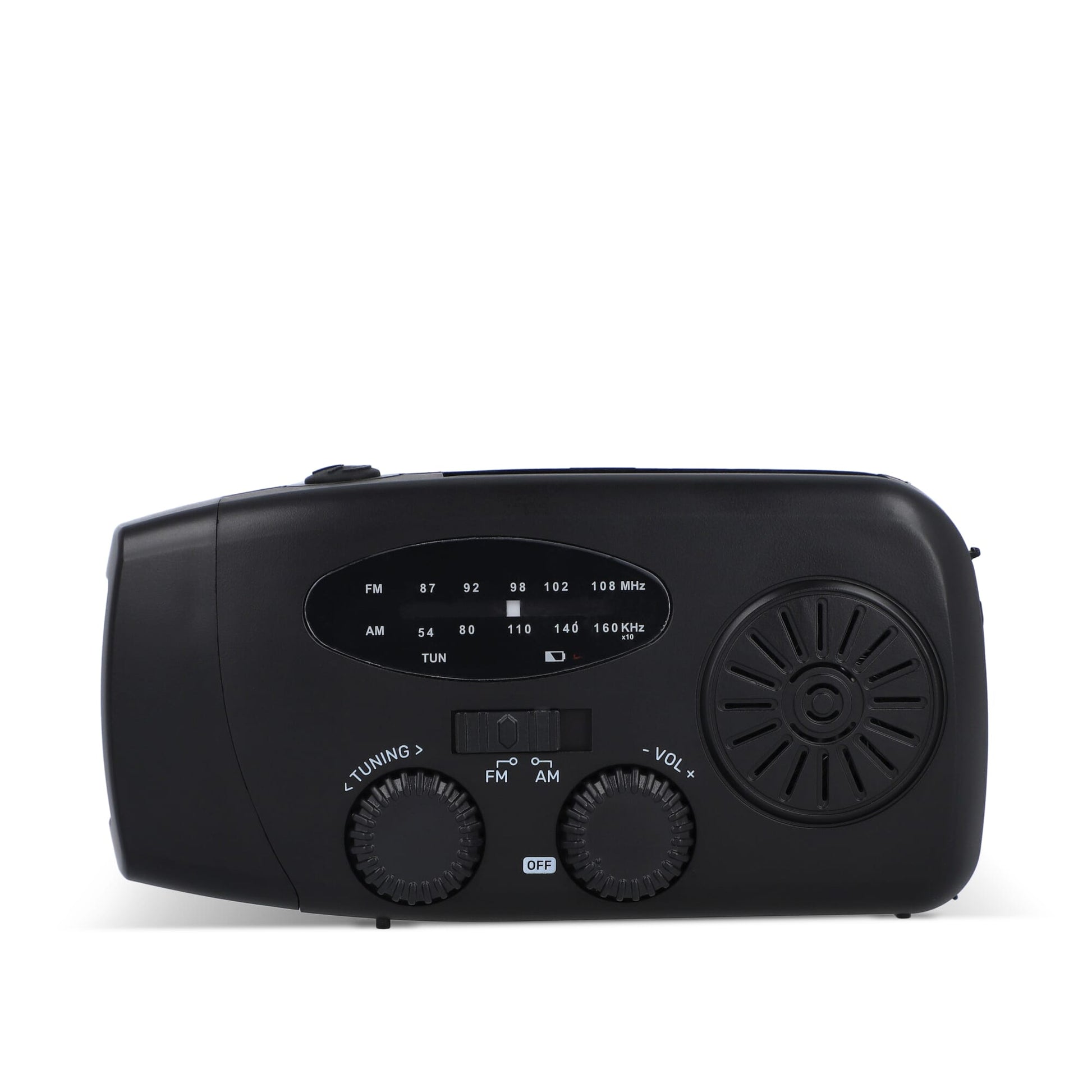 SafeSound Notfallradio mit Solar und Handaufzug