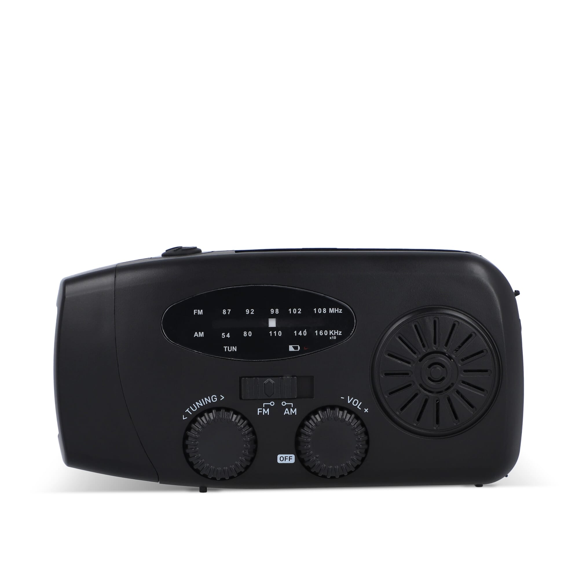 SafeSound Notfallradio mit Solar und Handaufzug