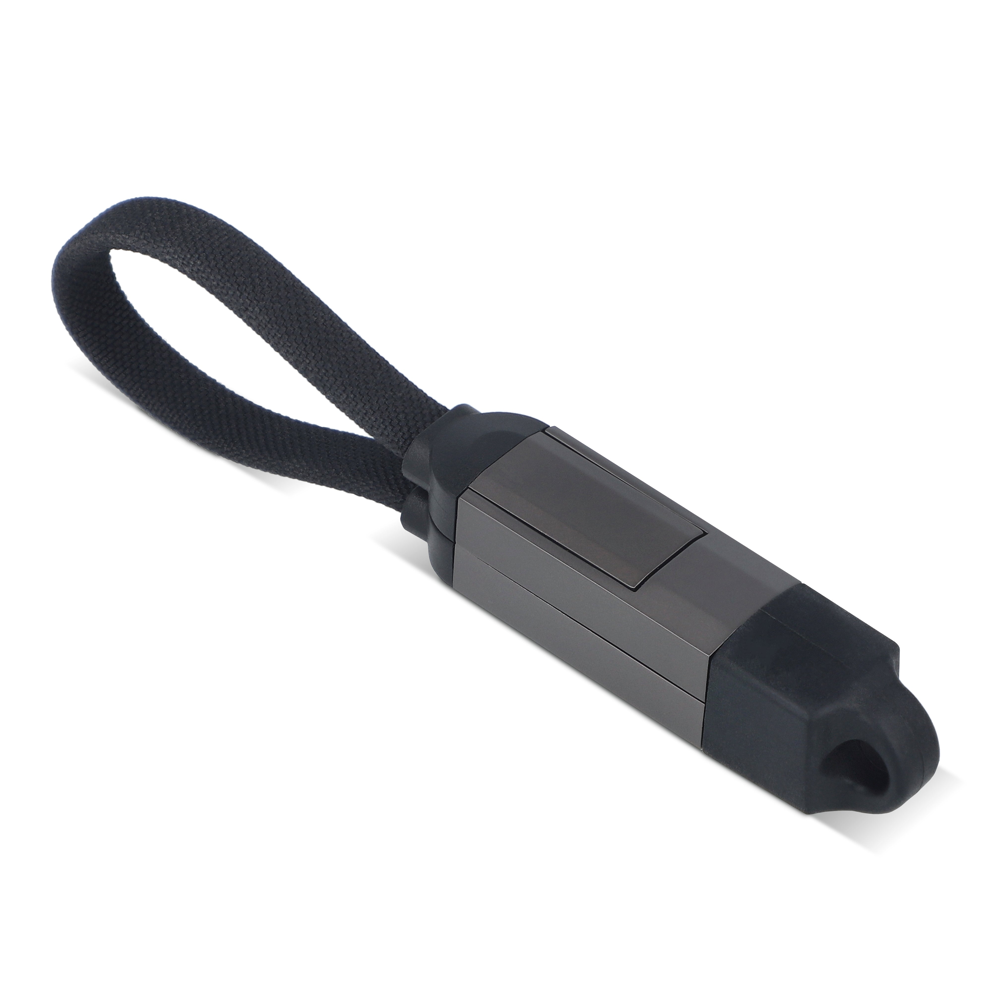 4-in-1 Ladekabel Schlüsselanhänger 60 W