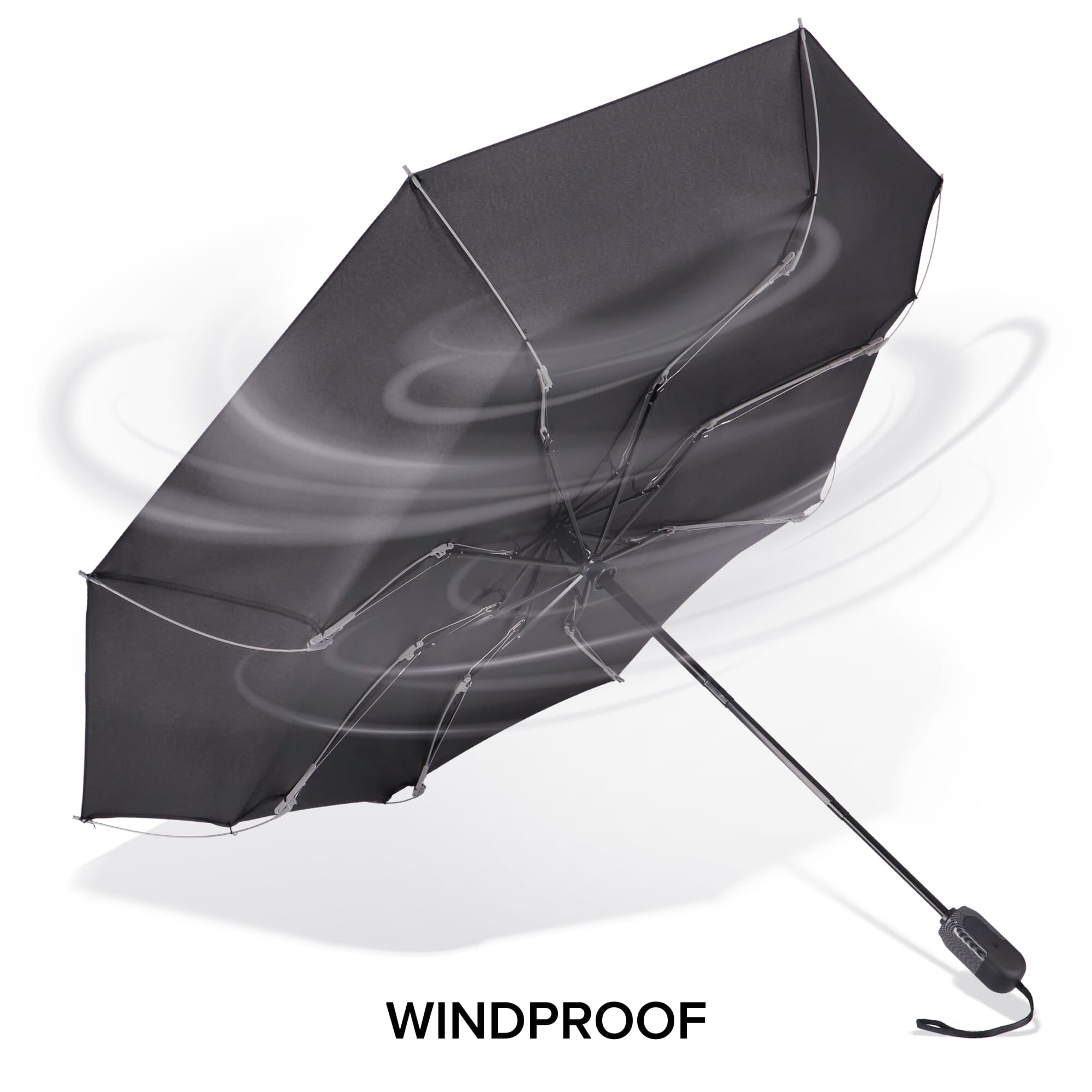 Luxuriöser 23" Wende-Regenschirm mit automatischer Öffnung und Schließung
