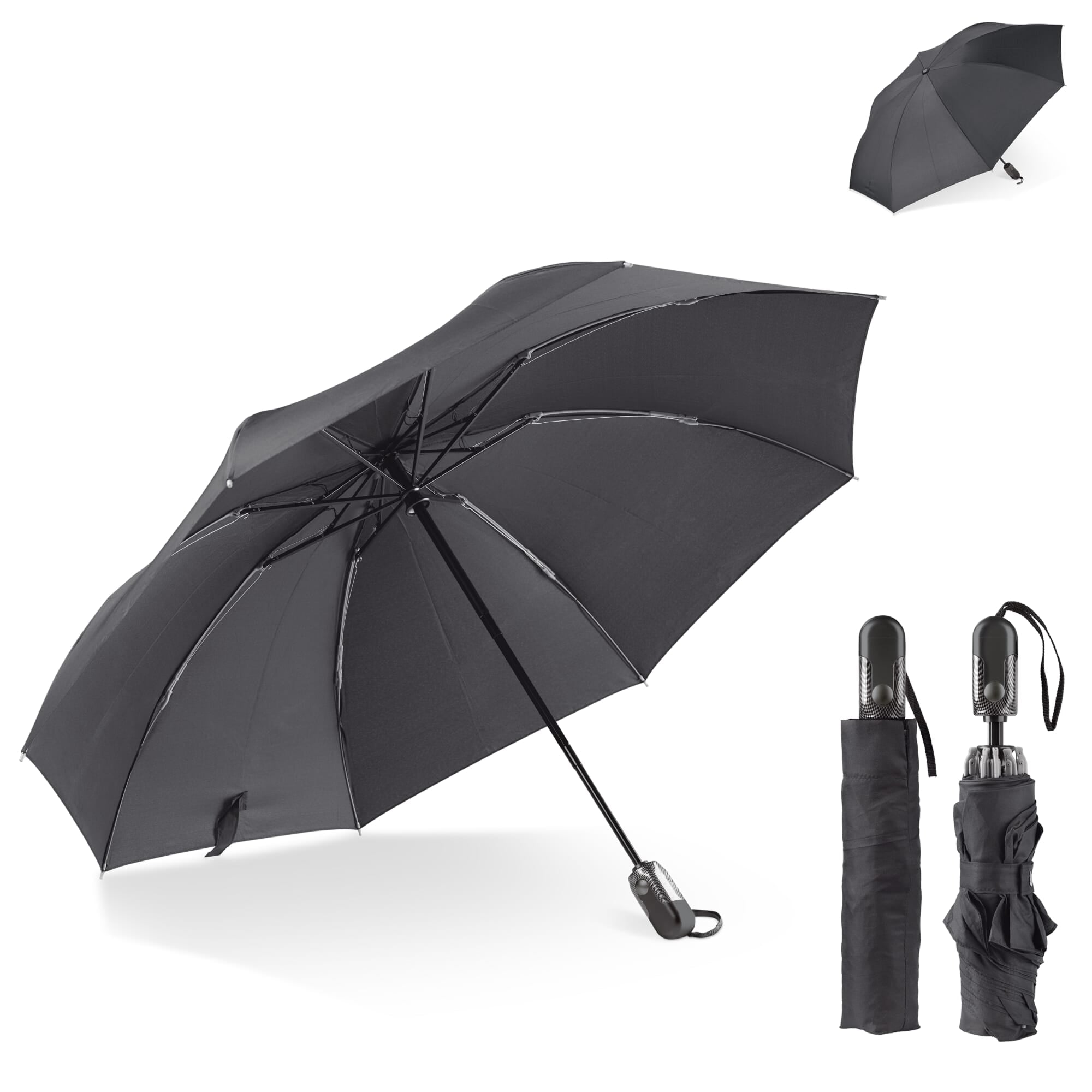 Luxuriöser 23" Wende-Regenschirm mit automatischer Öffnung und Schließung