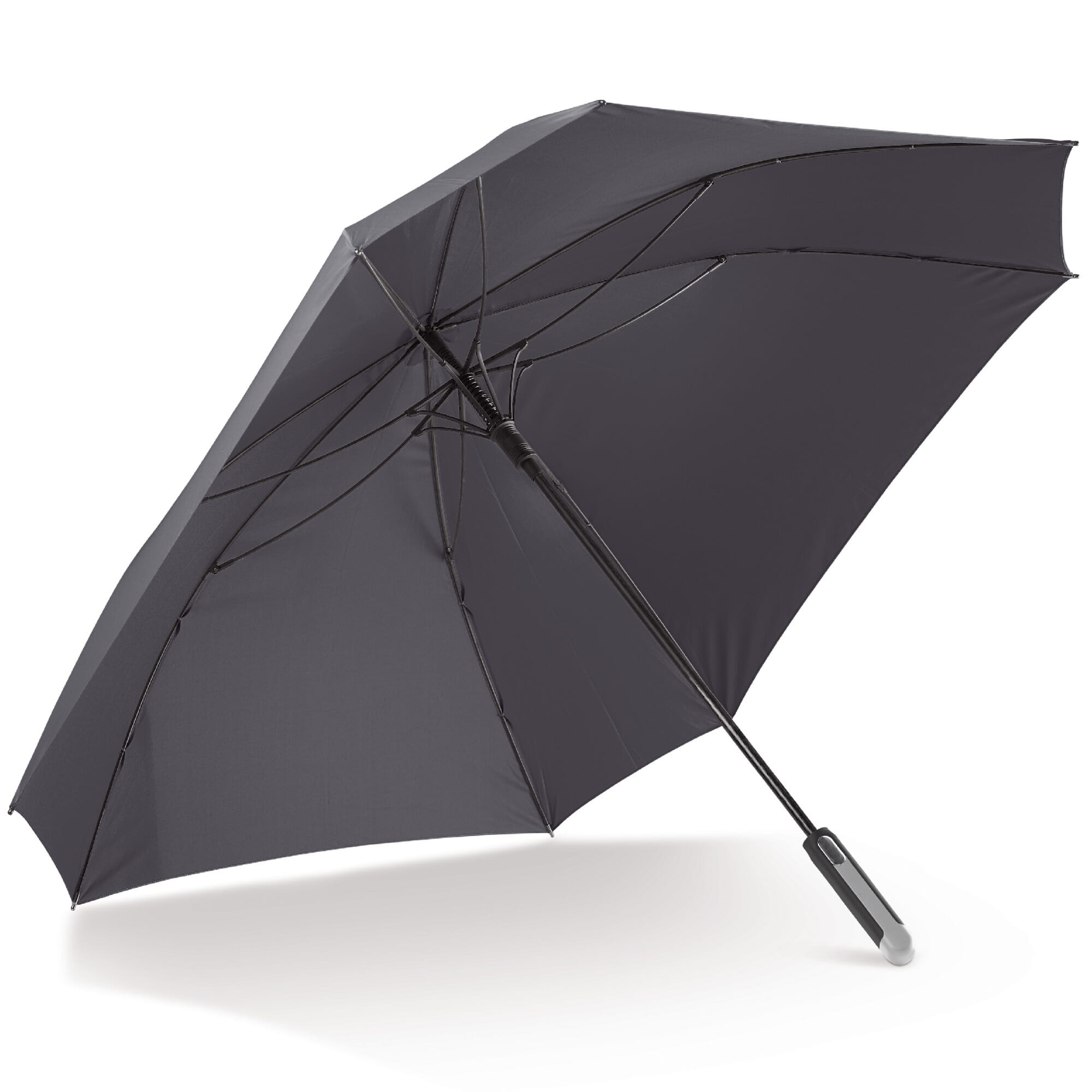 Luxus 27" quadratischer Regenschirm mit automatischer Öffnung