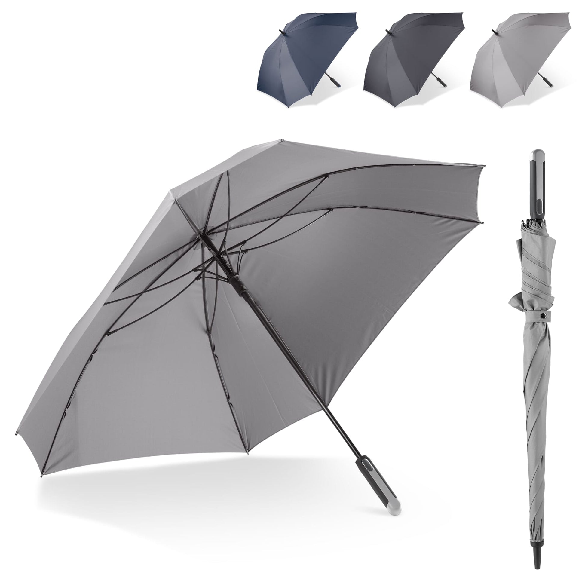 Luxus 27" quadratischer Regenschirm mit automatischer Öffnung