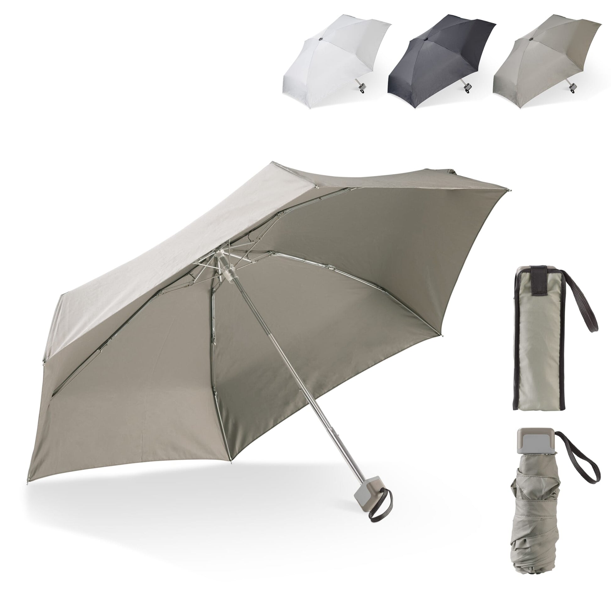 Ultraleichter 21" Regenschirm mit Hülle