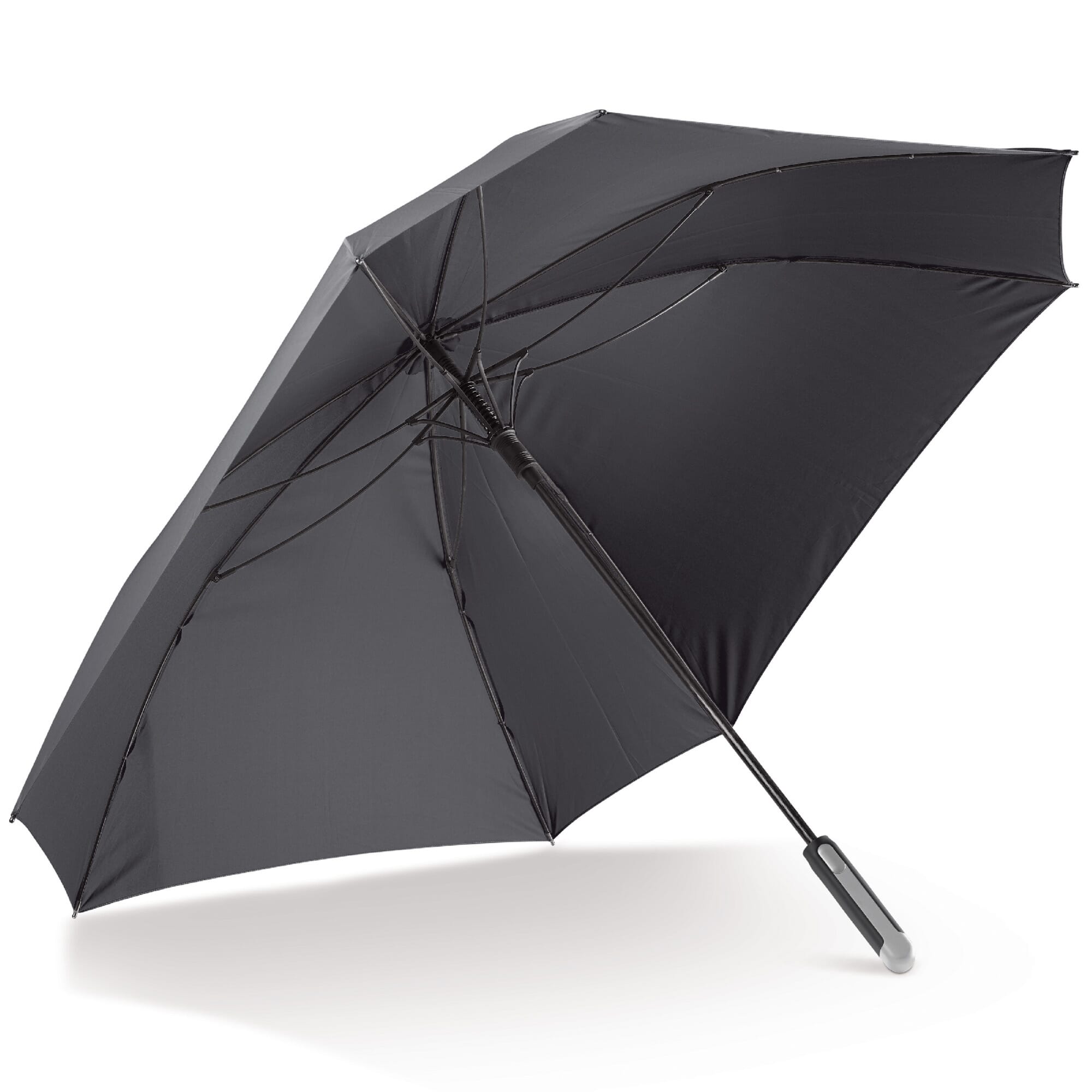 Luxus 27" quadratischer Regenschirm mit Hülle