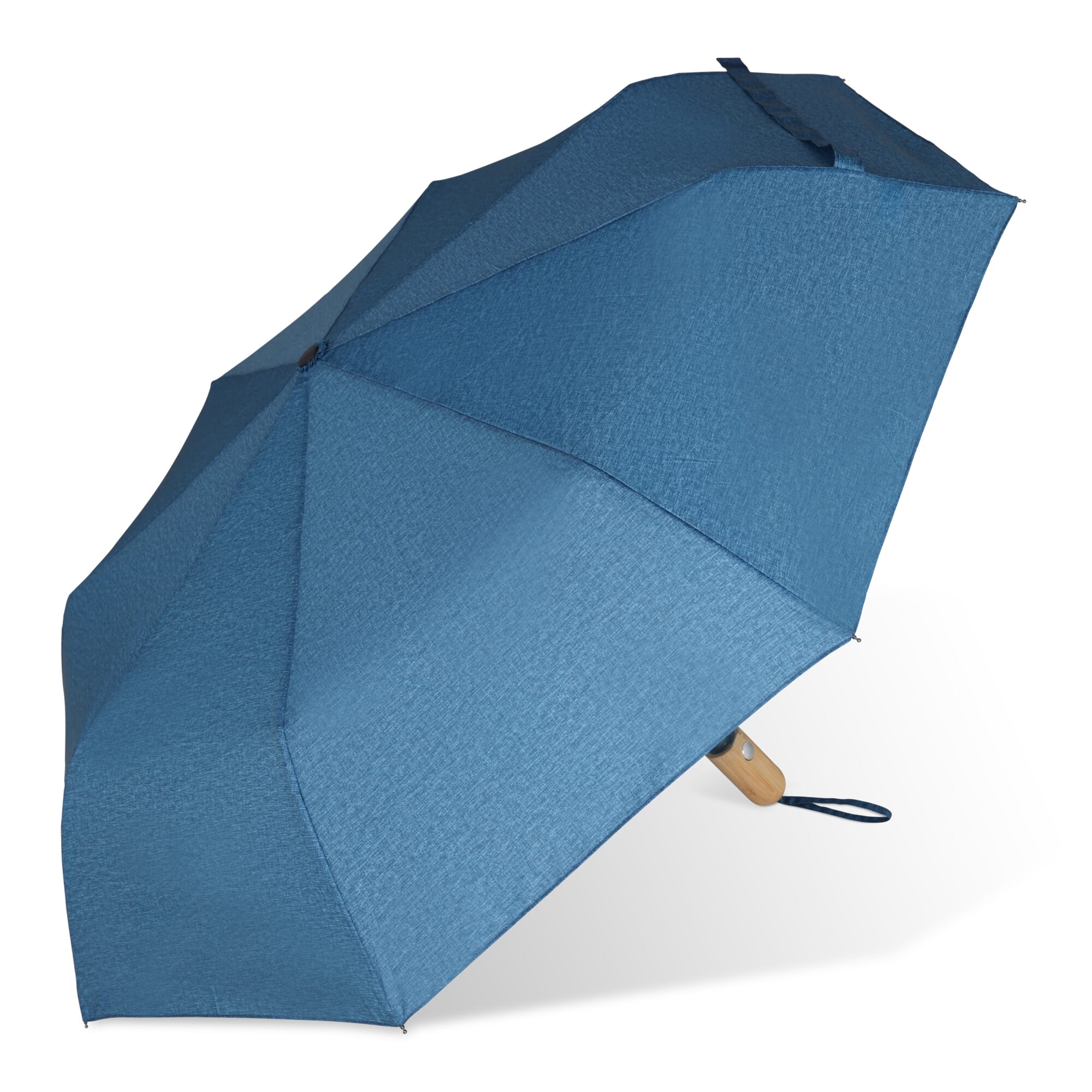 21" faltbarer Regenschirm aus R-PET -Material mit Automatiköffnung