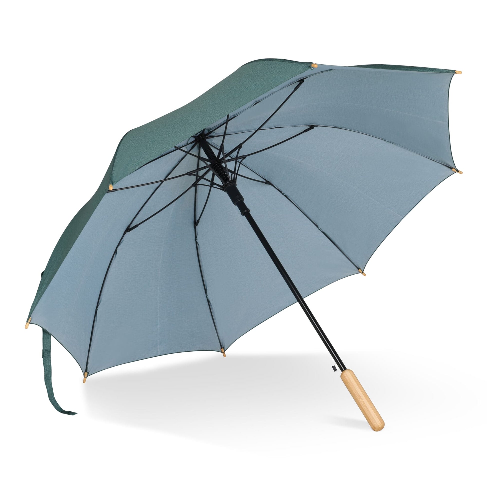 25" Regenschirm aus R-PET-Material mit Automatiköffnung