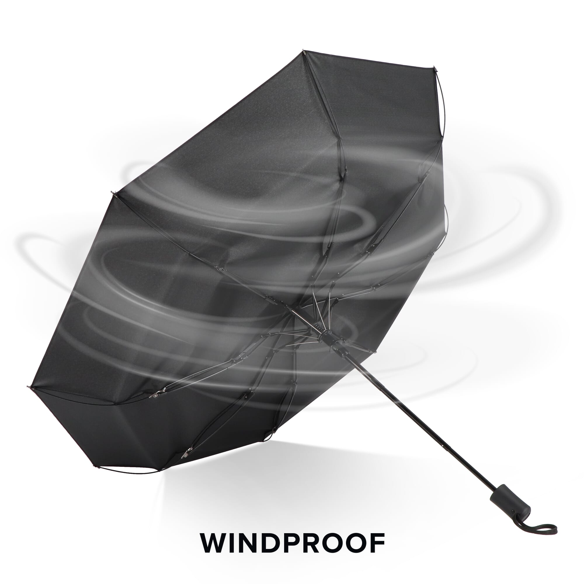 Daintree 190T Pongee 21.5" Faltbarer windproof Regenschirm Auto open