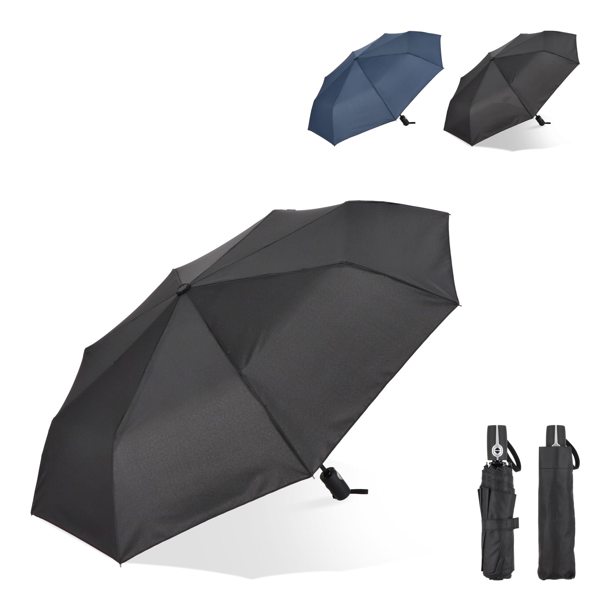 Taman Pongee 21" Faltbarer windproof Regenschirm Auto open & close
