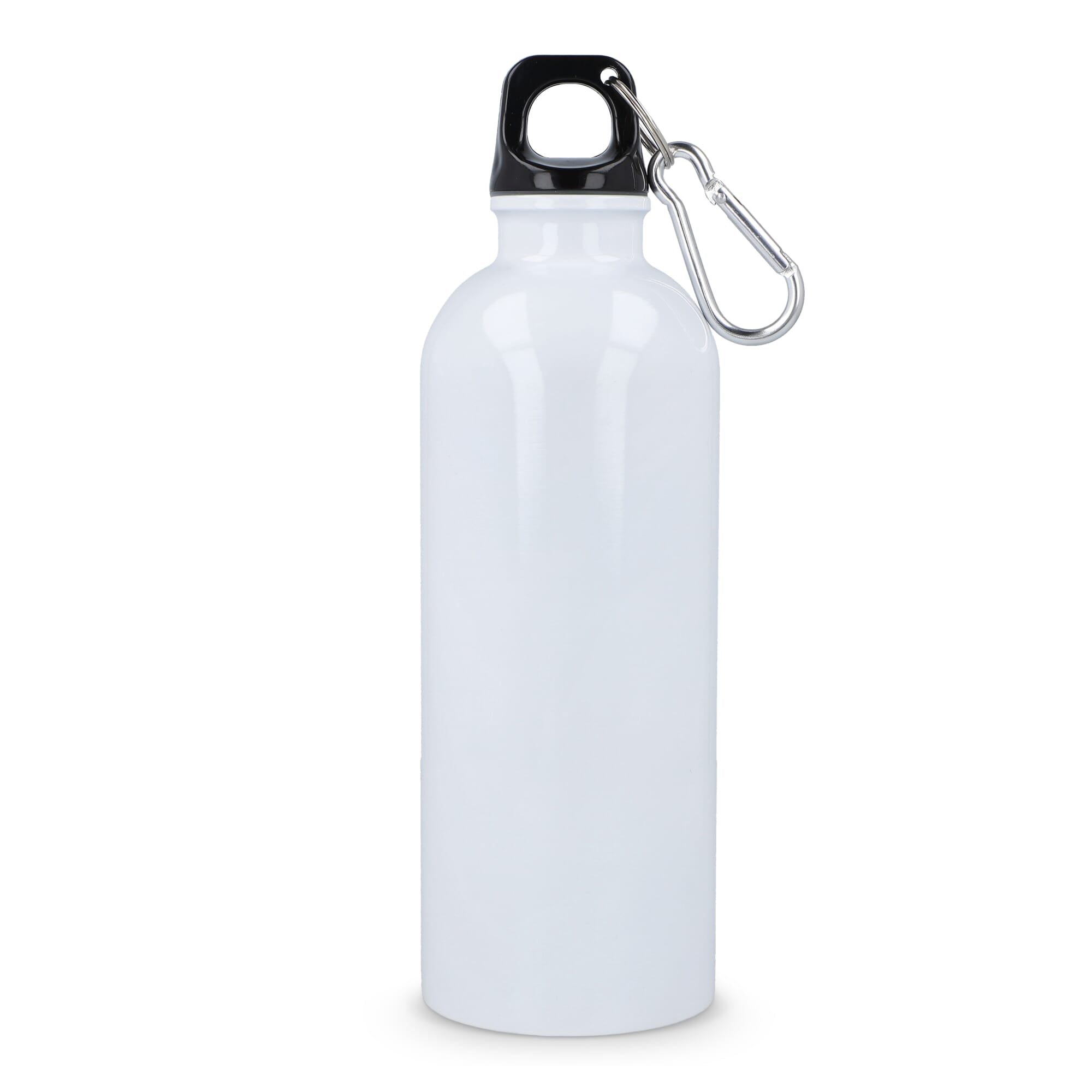 R-Edelstahl einwandige Flasche mit Karabiner 500 ml