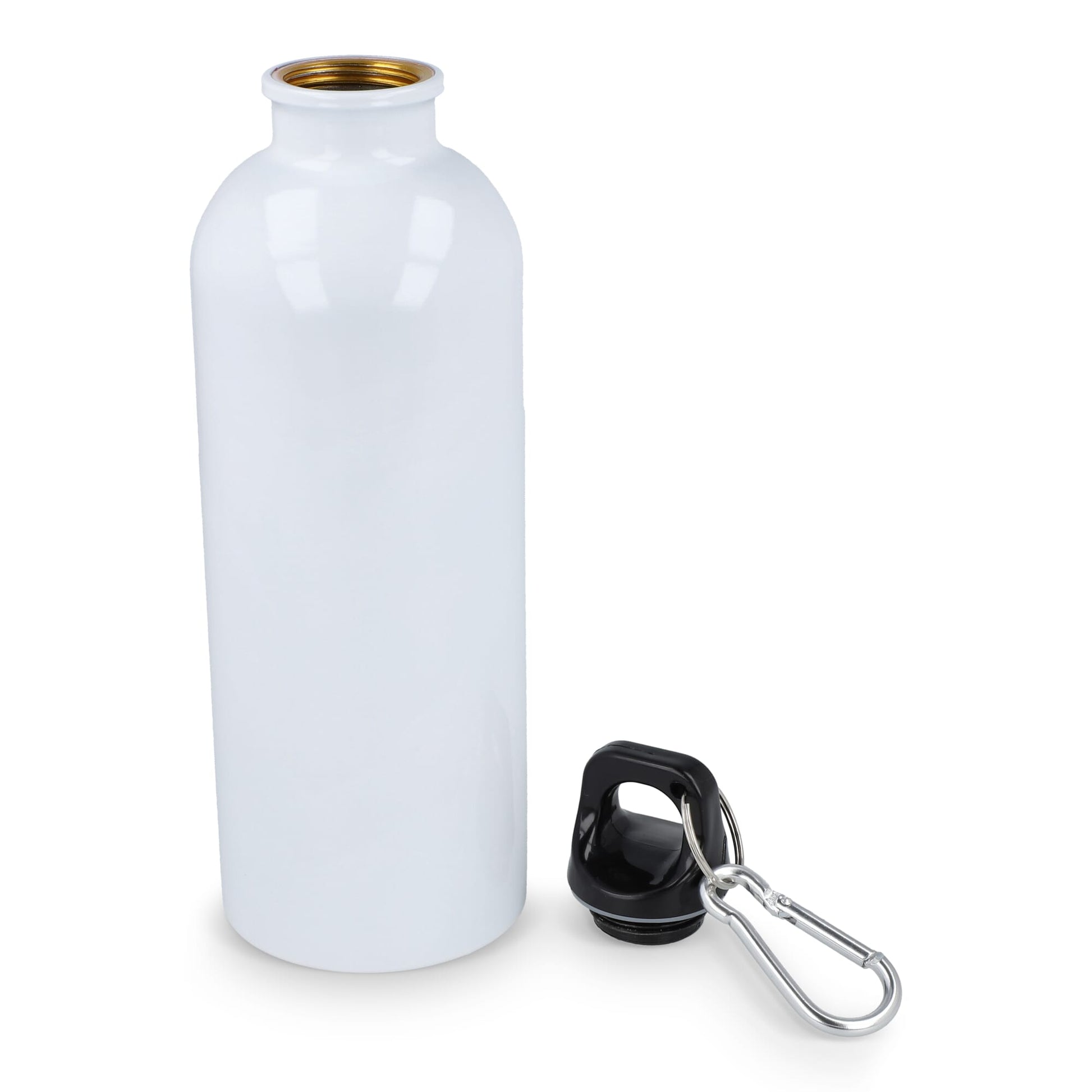 R-Edelstahl einwandige Flasche mit Karabiner 500 ml