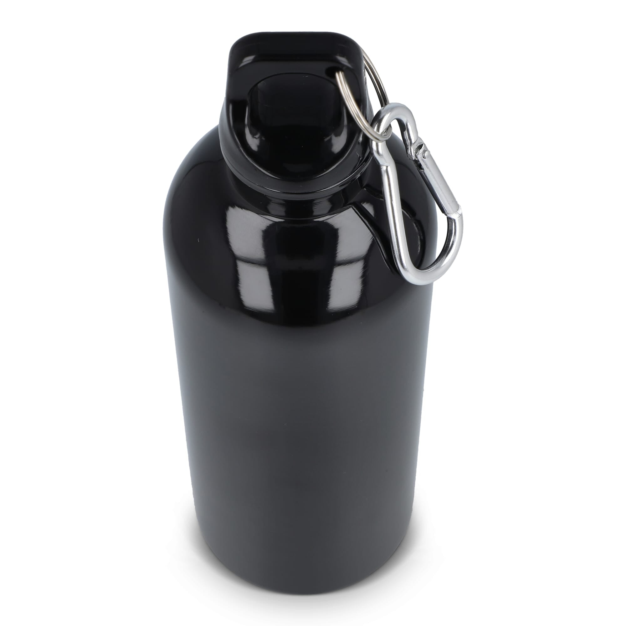 R-Edelstahl einwandige Flasche mit Karabiner 500 ml