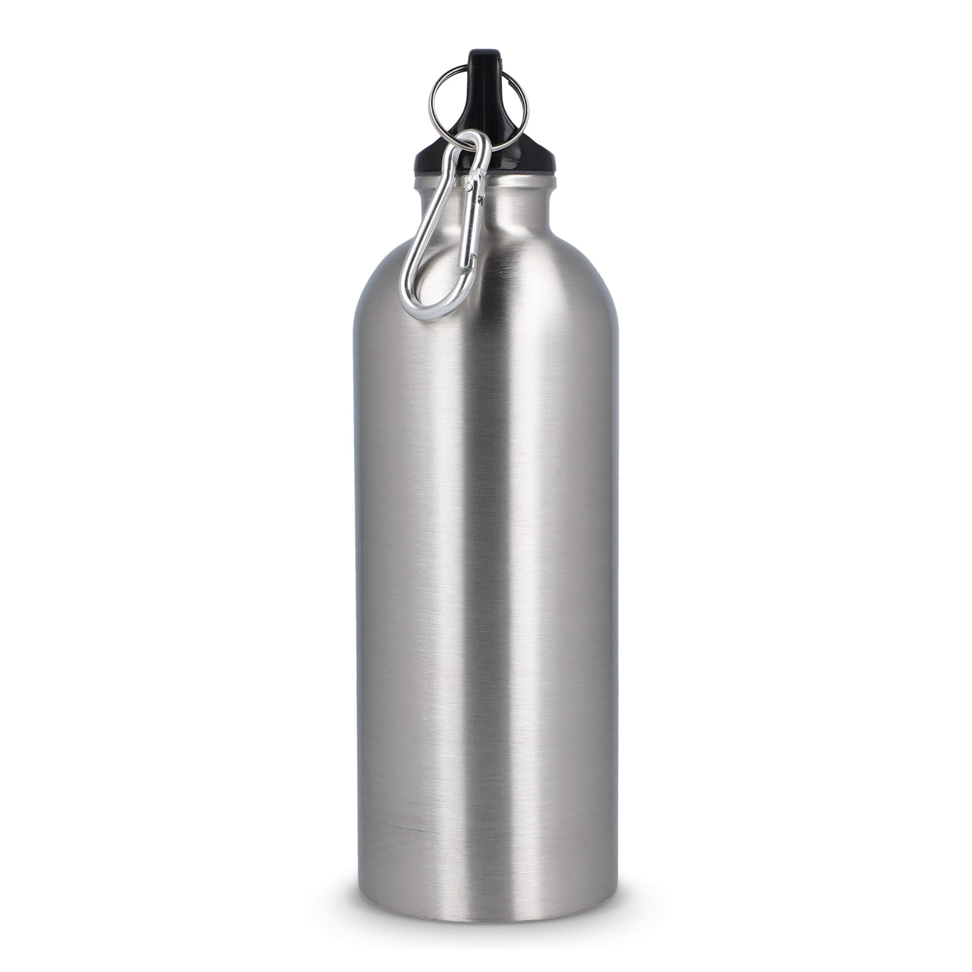 R-Edelstahl einwandige Flasche mit Karabiner 500 ml