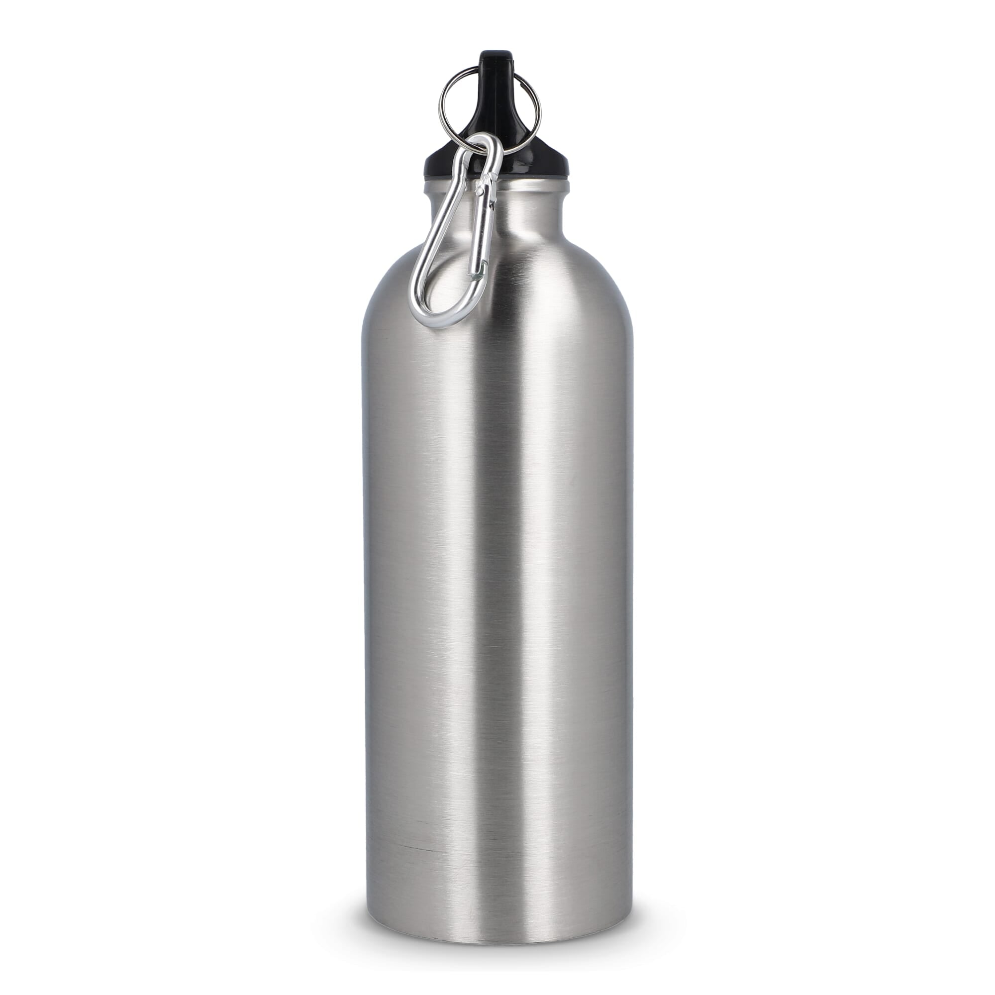 R-Edelstahl einwandige Flasche mit Karabiner 500 ml