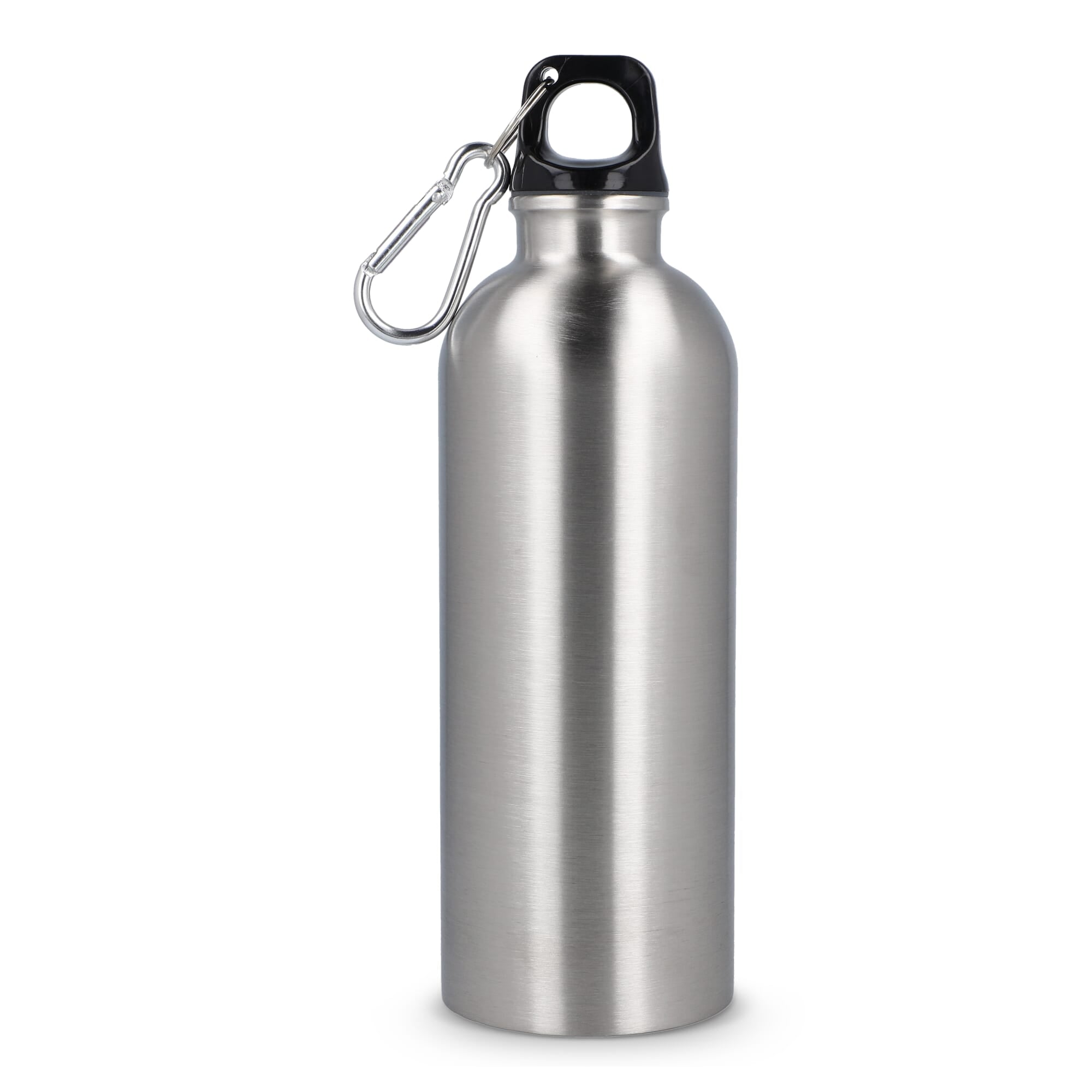 R-Edelstahl einwandige Flasche mit Karabiner 500 ml