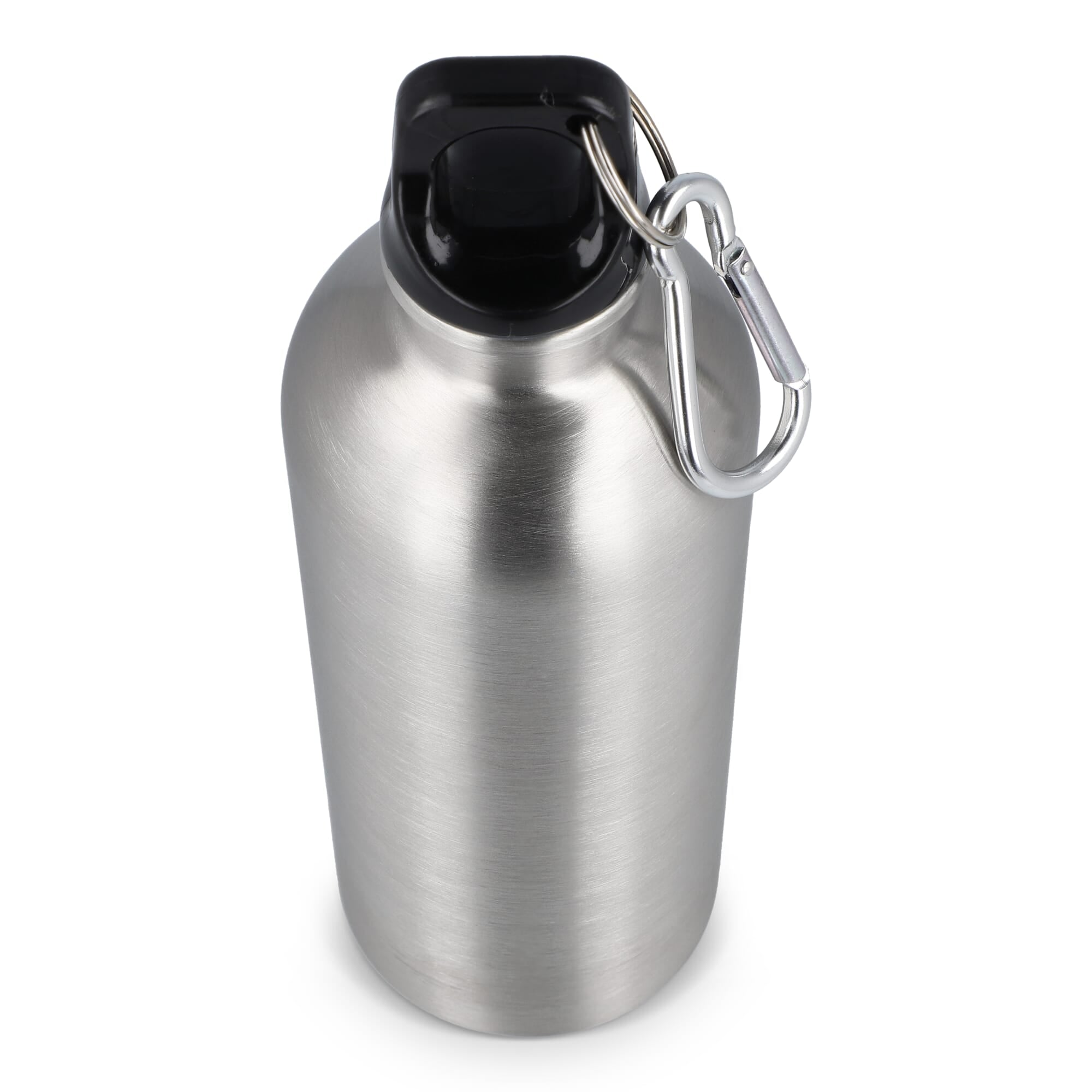 R-Edelstahl einwandige Flasche mit Karabiner 500 ml