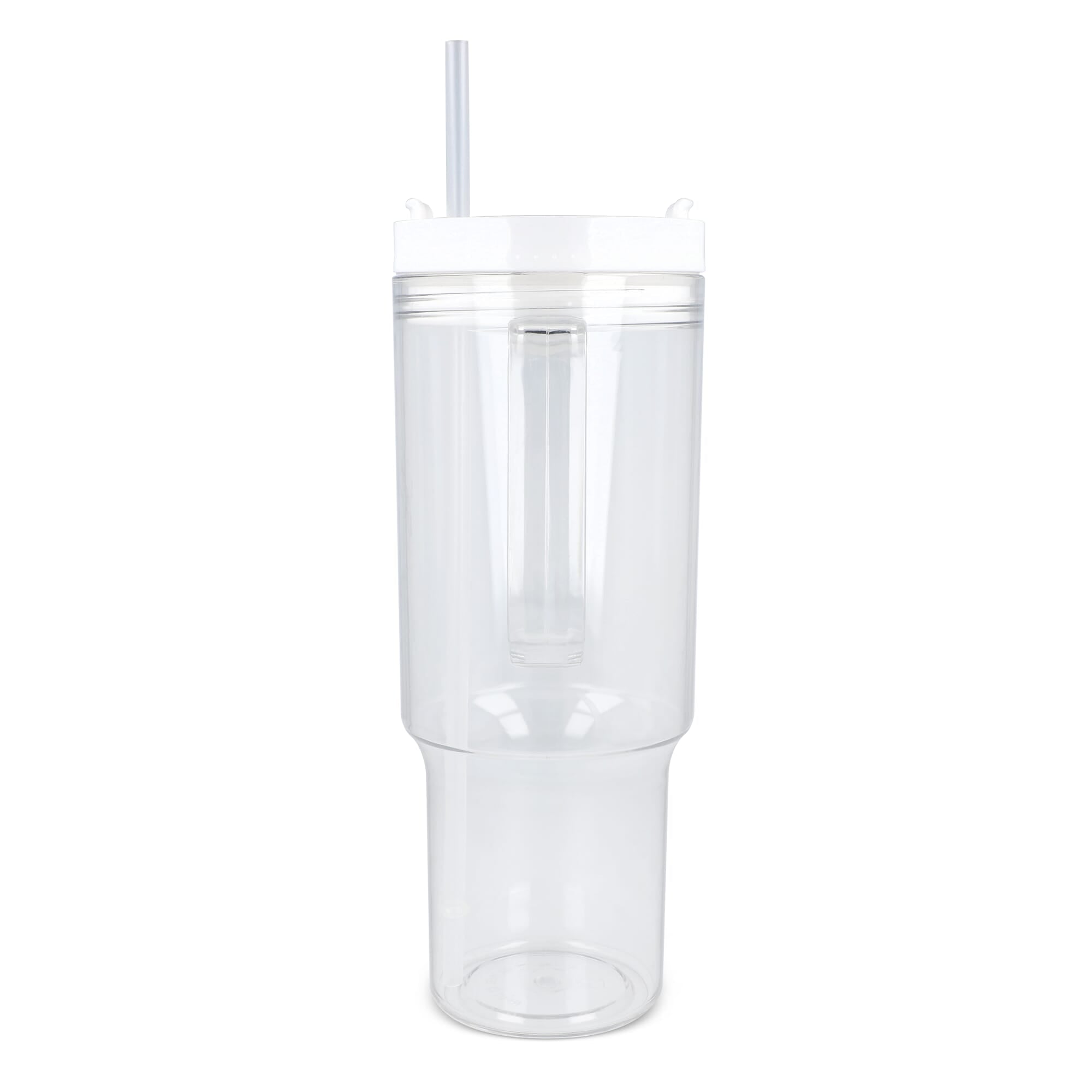 Miami Becher mit Henkel transparent 1,2 l R-PET