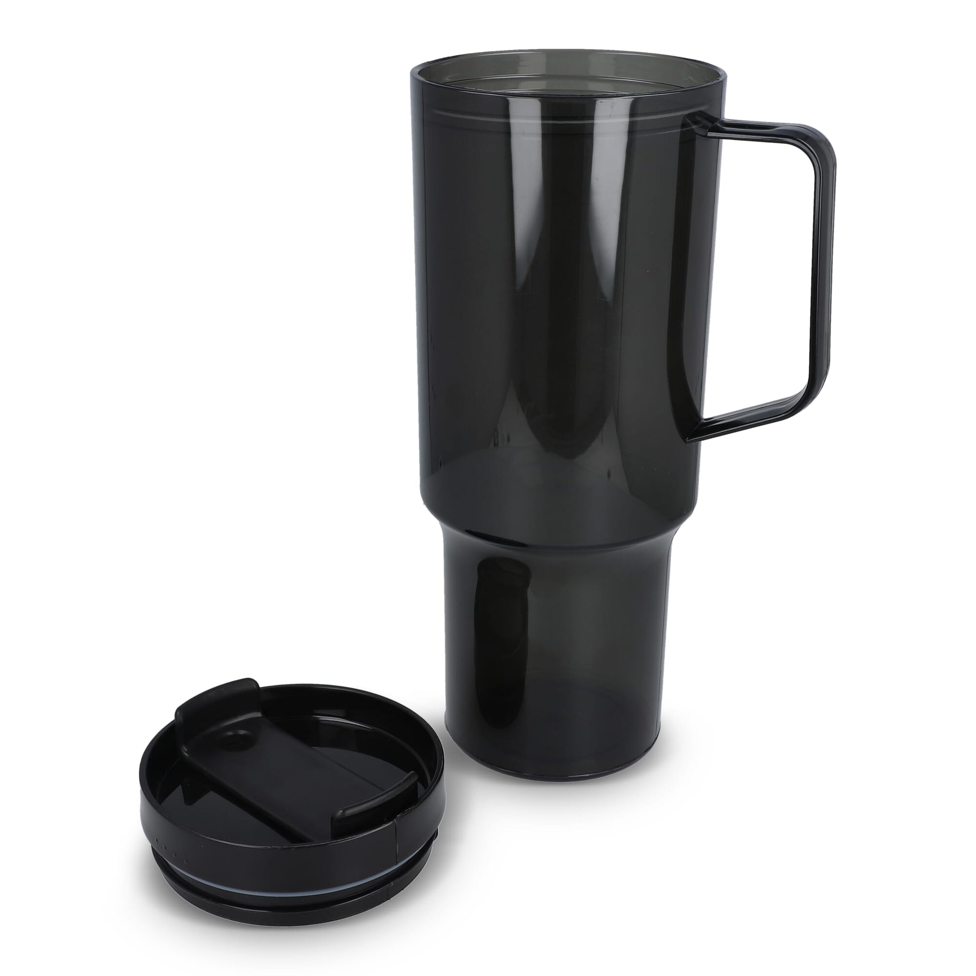 Miami Becher mit Henkel transparent 1,2 l R-PET