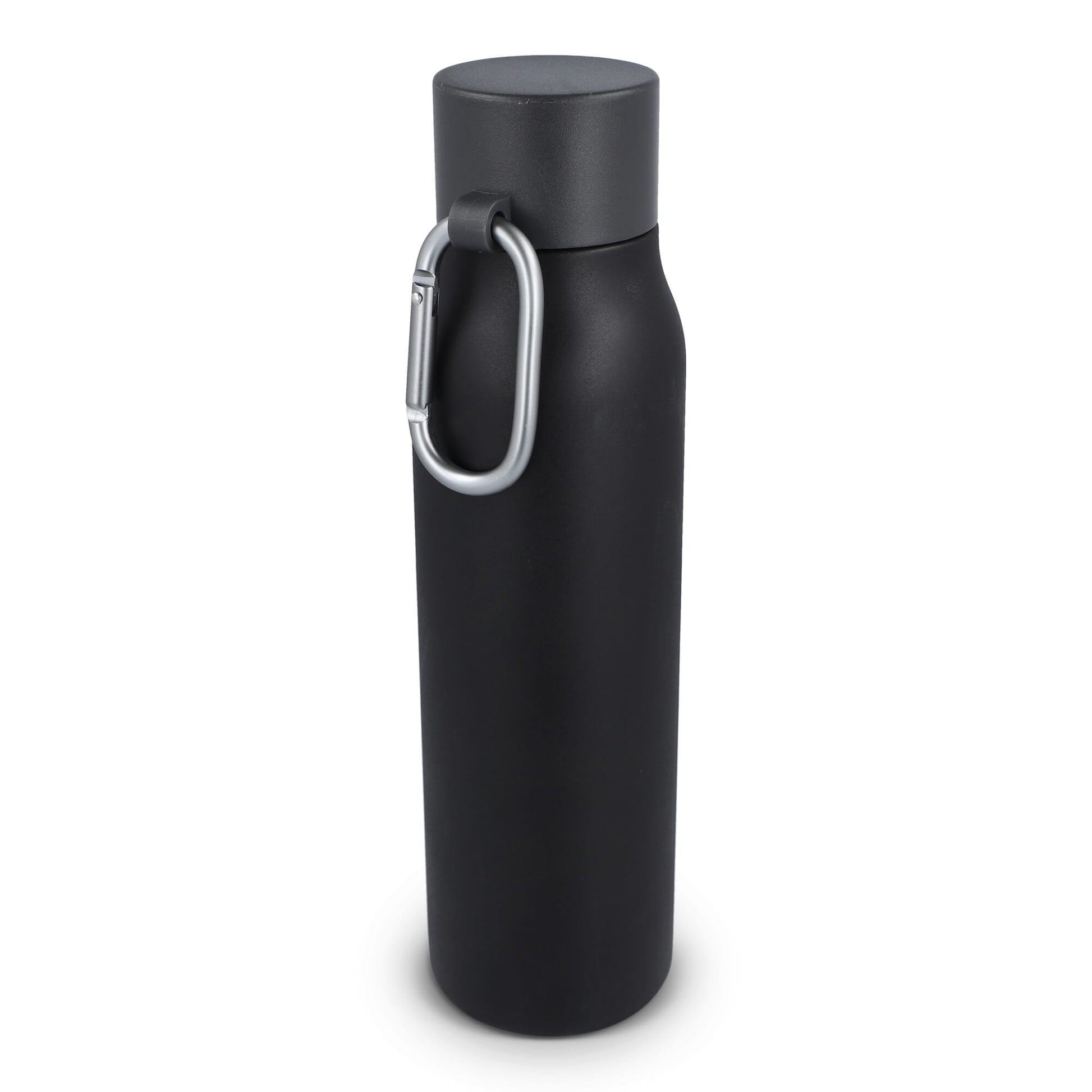 Karabiner mattierte Isolierflasche 600 ml