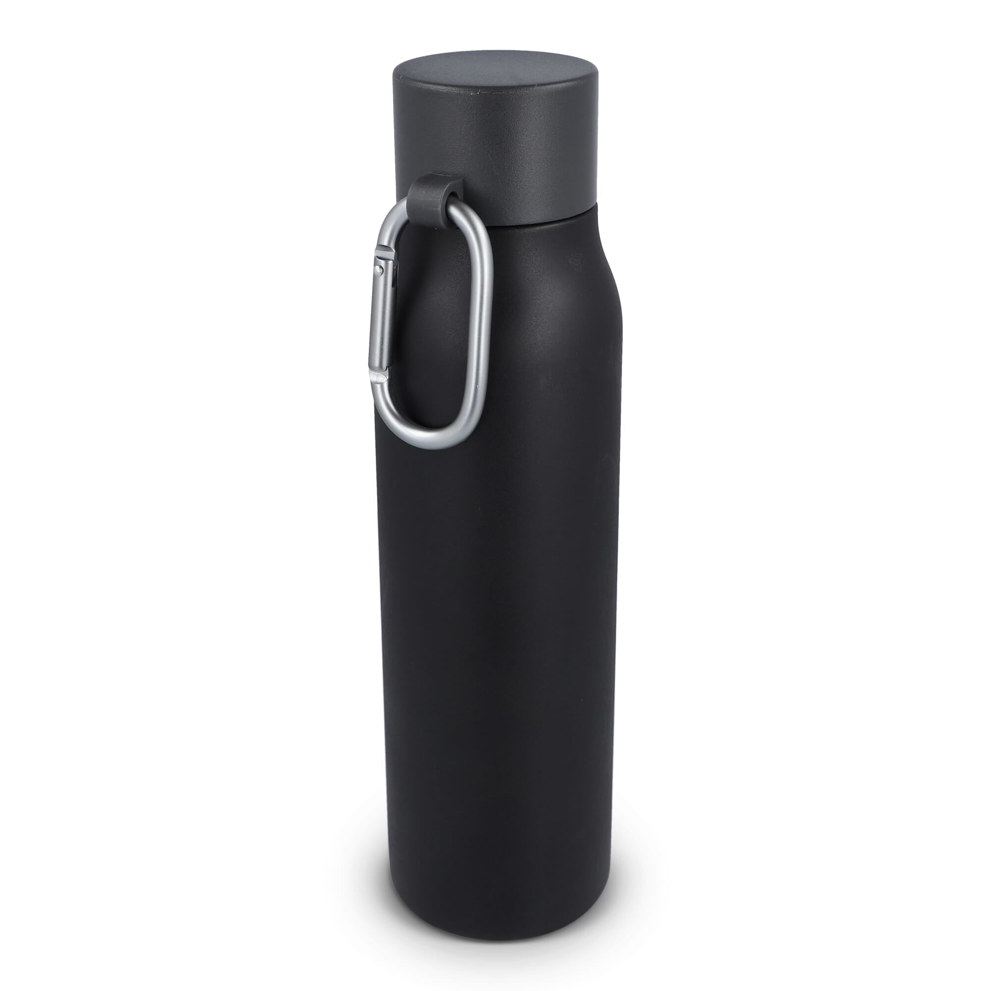 Karabiner mattierte Isolierflasche 600 ml