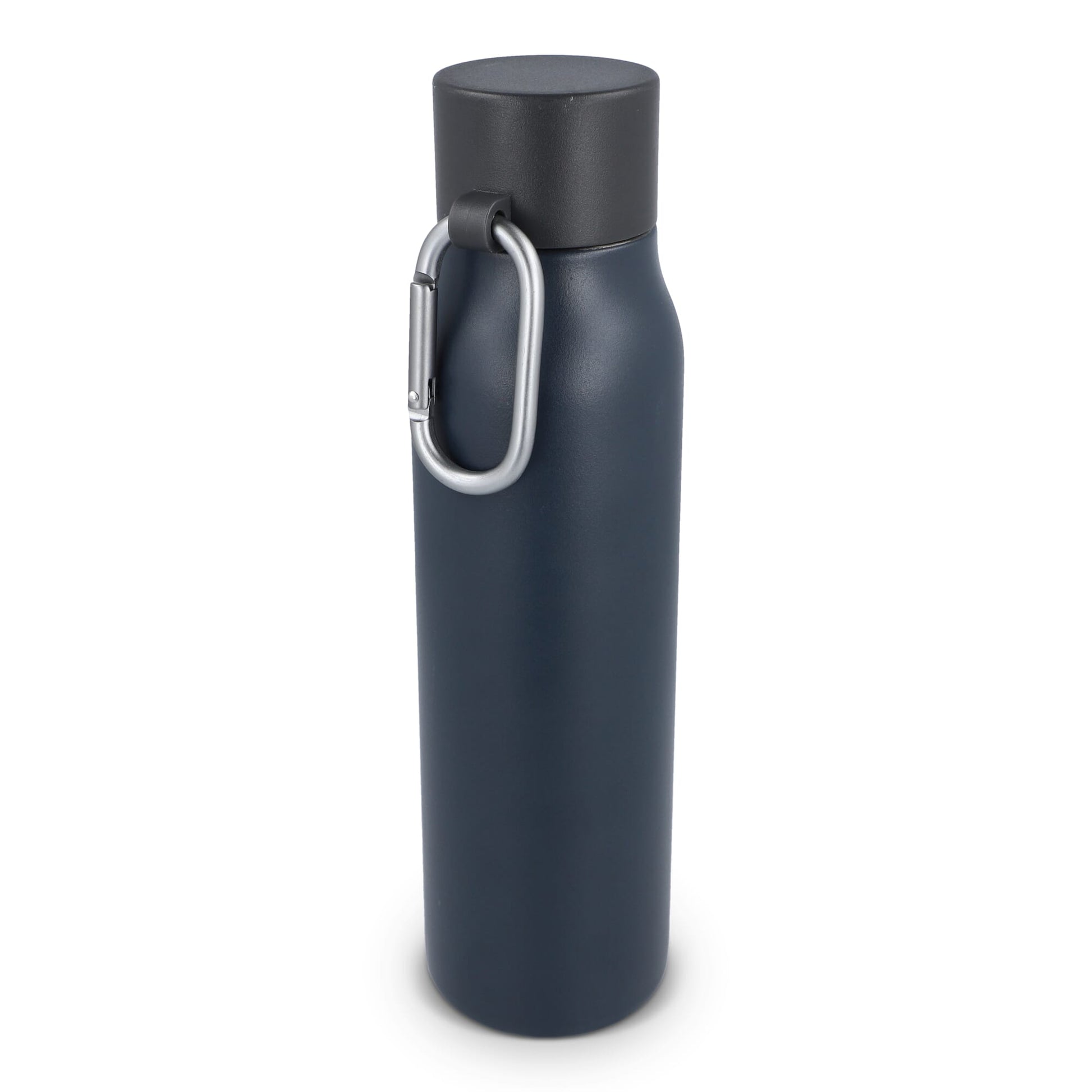 Karabiner mattierte Isolierflasche 600 ml