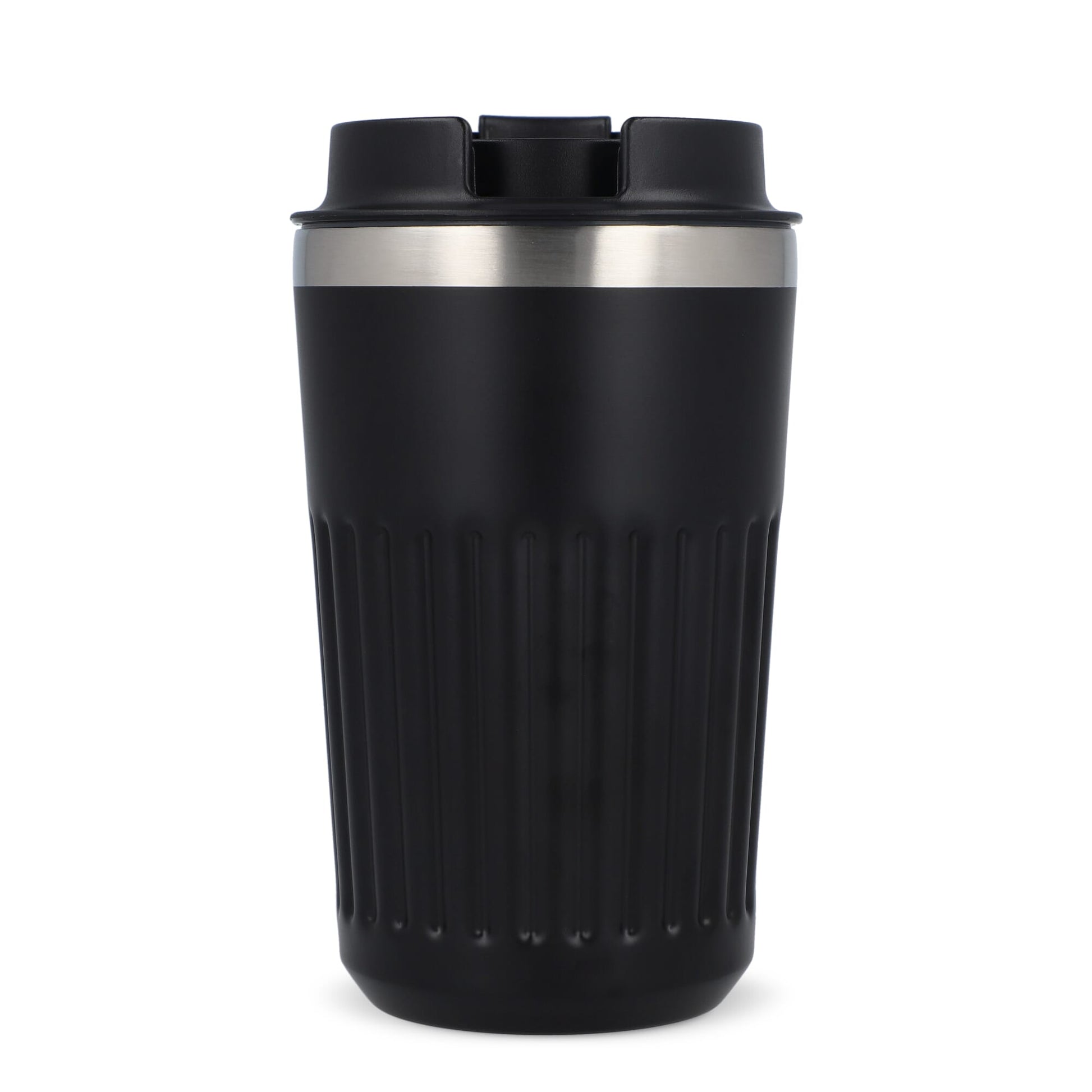 Recycelter Edelstahl-Thermobecher für Kaffee zum Mitnehmen, 400 ml