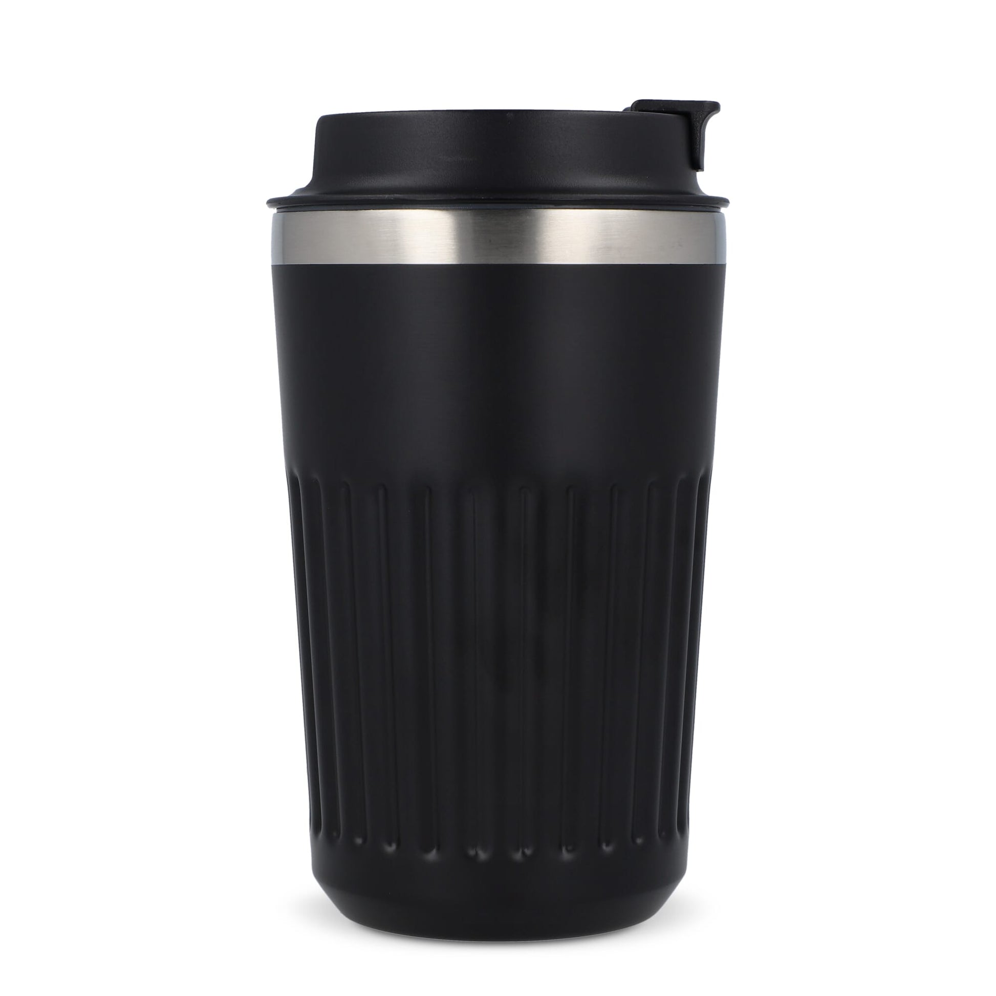 Recycelter Edelstahl-Thermobecher für Kaffee zum Mitnehmen, 400 ml
