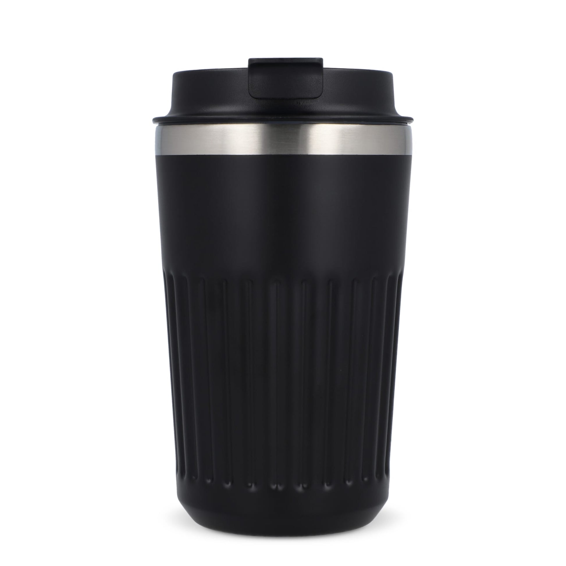 Recycelter Edelstahl-Thermobecher für Kaffee zum Mitnehmen, 400 ml