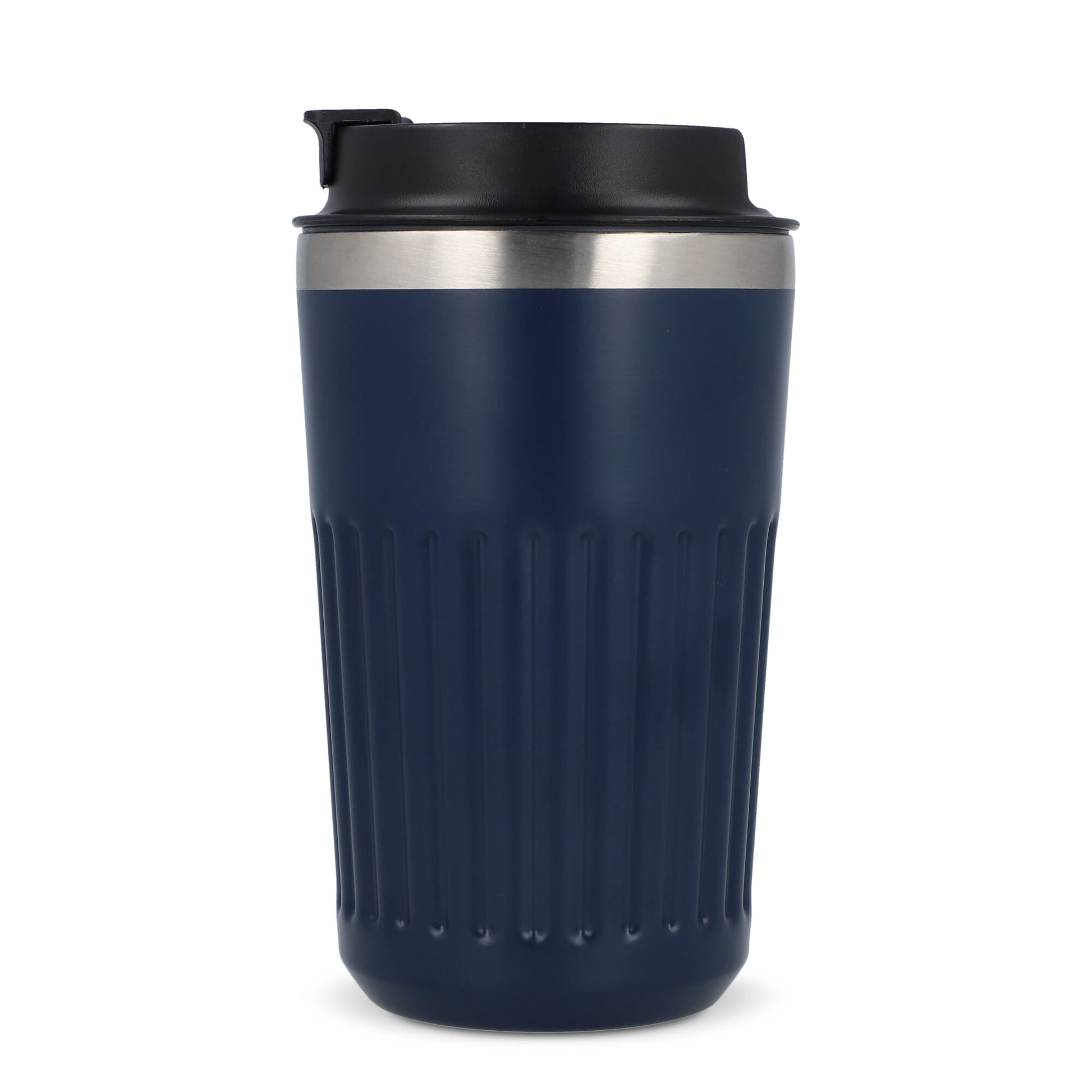 Recycelter Edelstahl-Thermobecher für Kaffee zum Mitnehmen, 400 ml