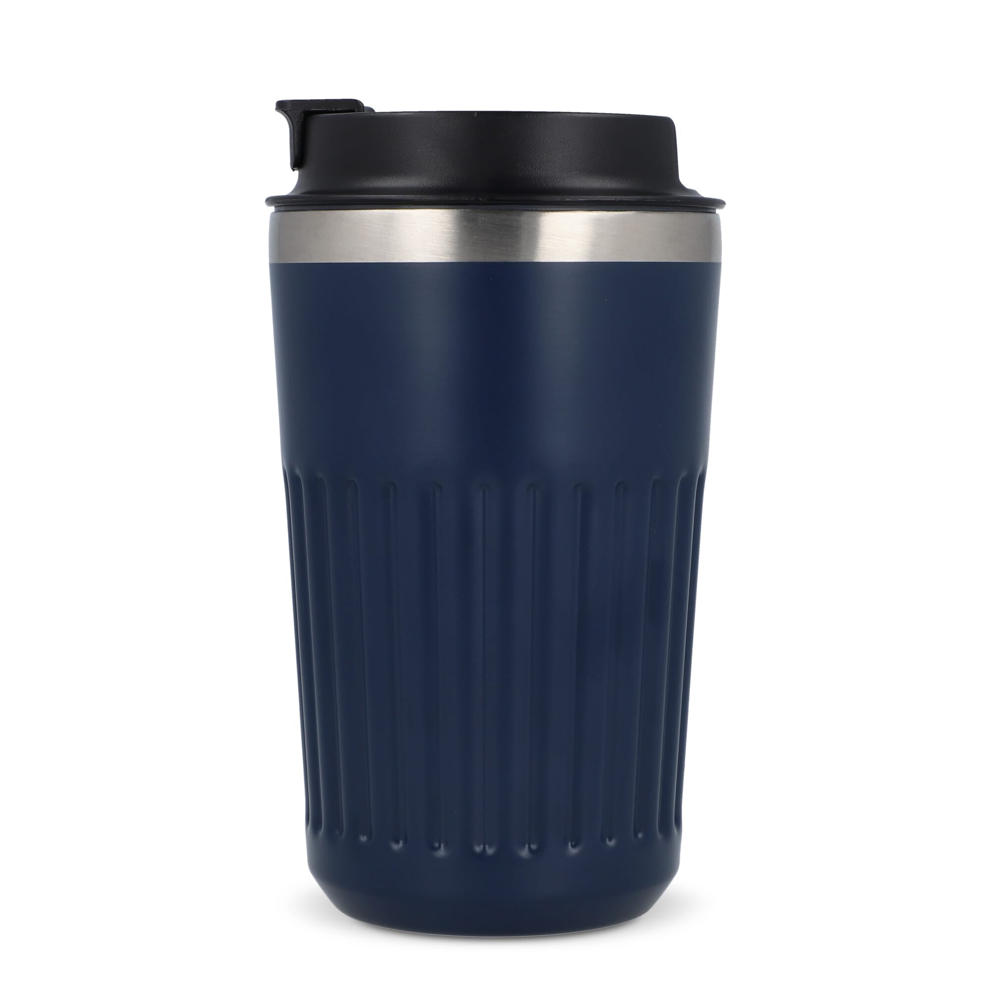 Recycelter Edelstahl-Thermobecher für Kaffee zum Mitnehmen, 400 ml