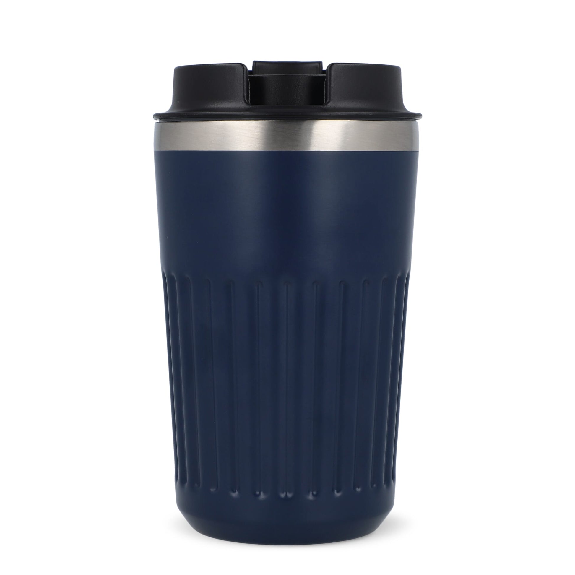 Recycelter Edelstahl-Thermobecher für Kaffee zum Mitnehmen, 400 ml
