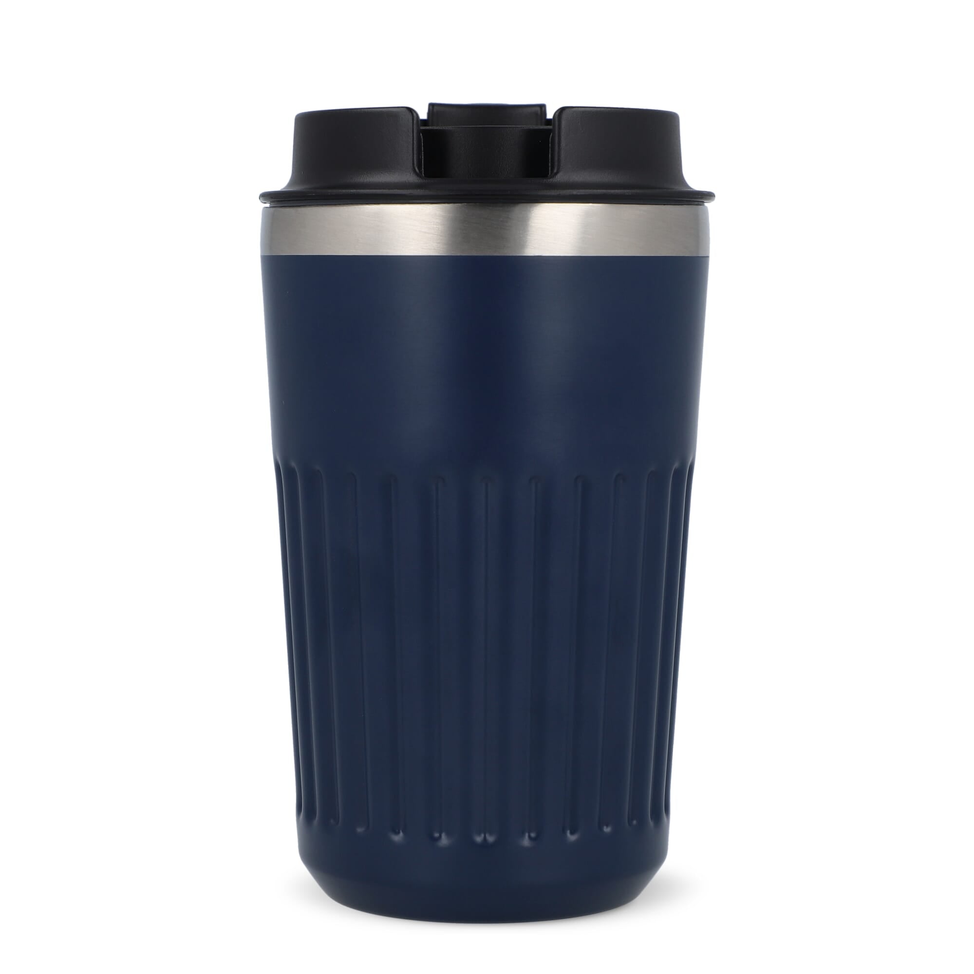 Recycelter Edelstahl-Thermobecher für Kaffee zum Mitnehmen, 400 ml