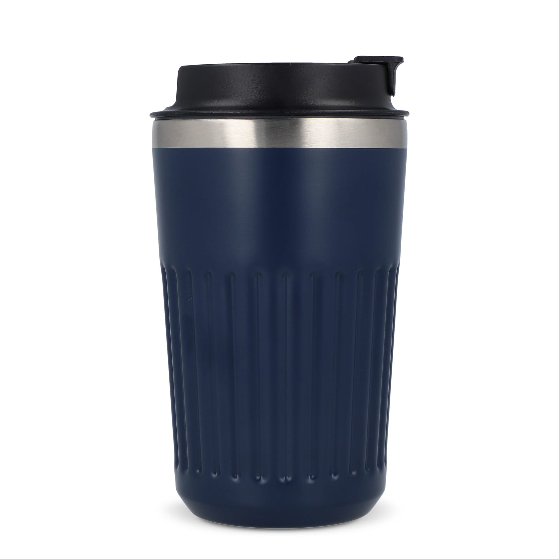 Recycelter Edelstahl-Thermobecher für Kaffee zum Mitnehmen, 400 ml