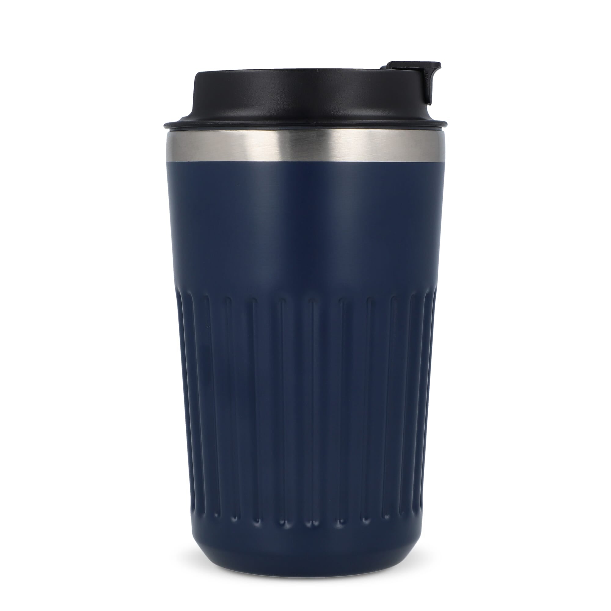 Recycelter Edelstahl-Thermobecher für Kaffee zum Mitnehmen, 400 ml