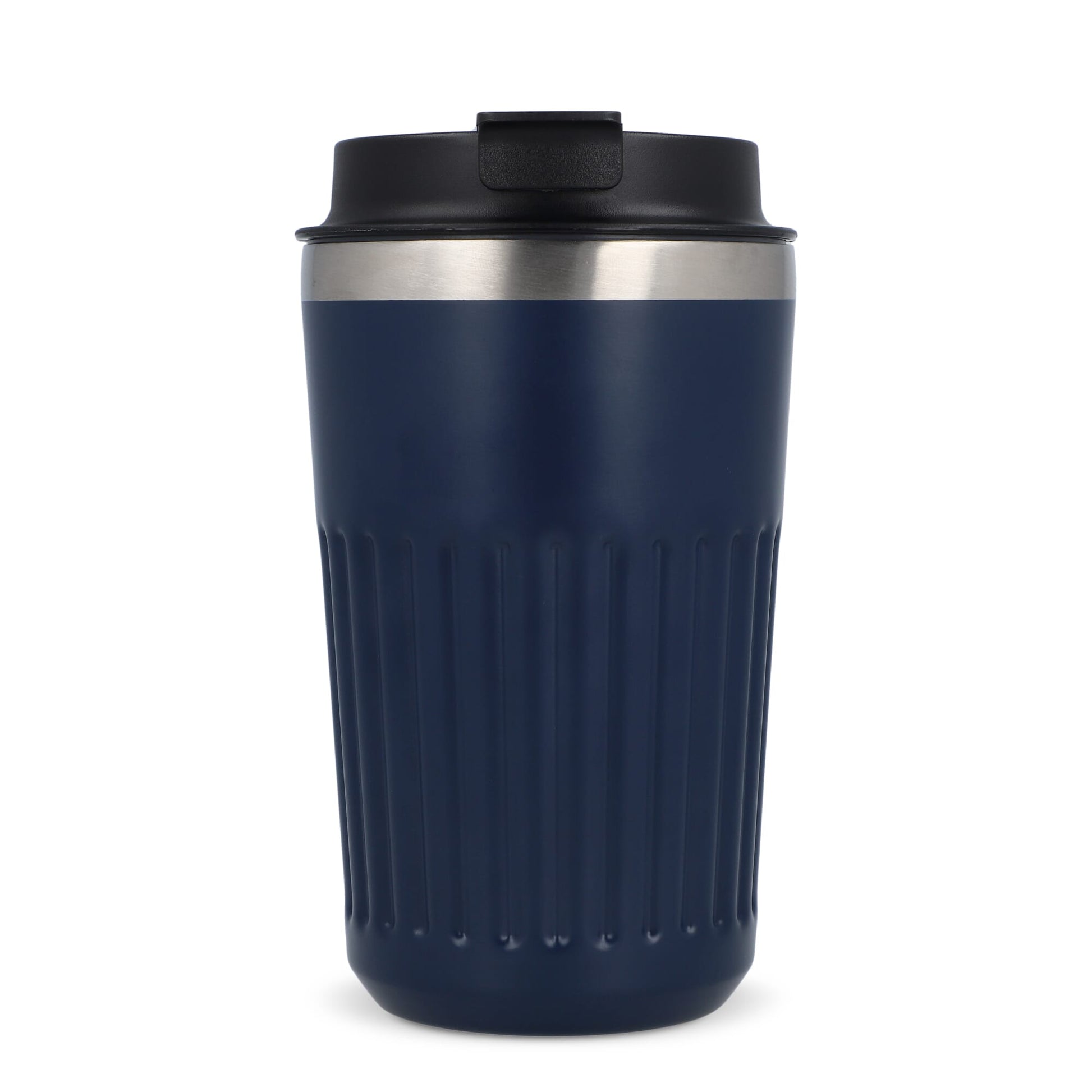 Recycelter Edelstahl-Thermobecher für Kaffee zum Mitnehmen, 400 ml