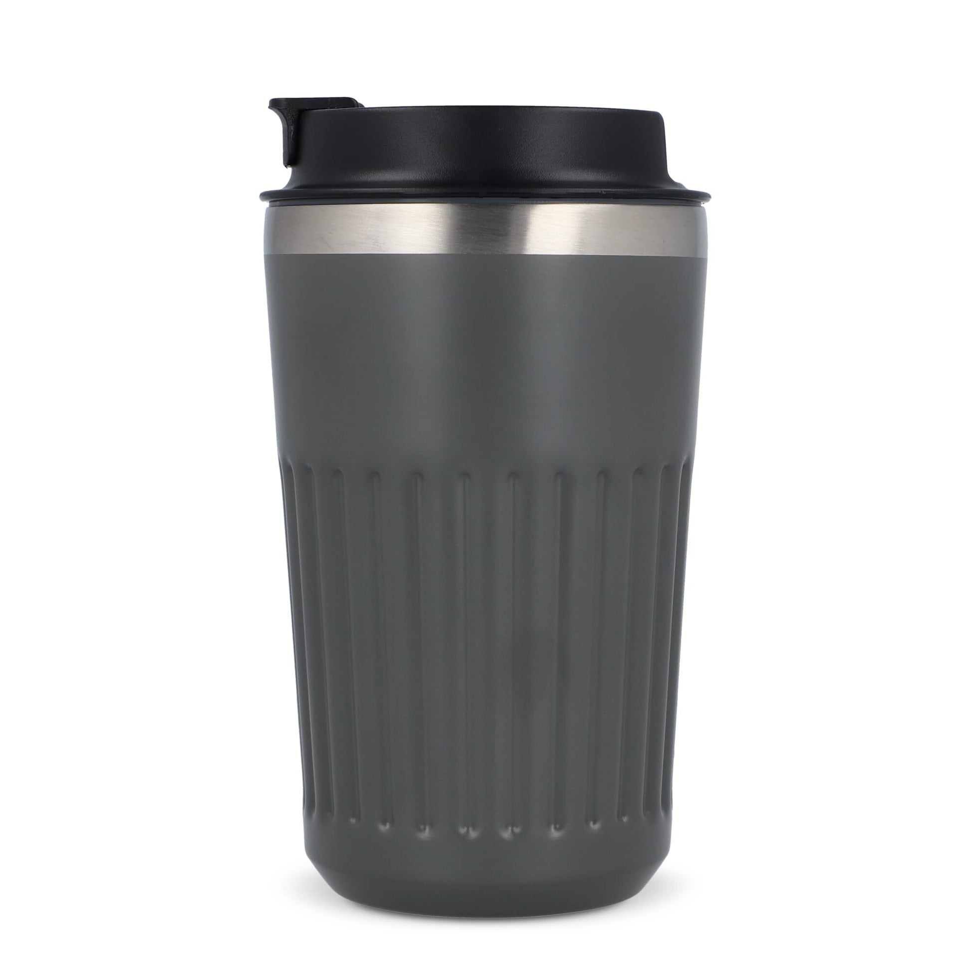 Recycelter Edelstahl-Thermobecher für Kaffee zum Mitnehmen, 400 ml