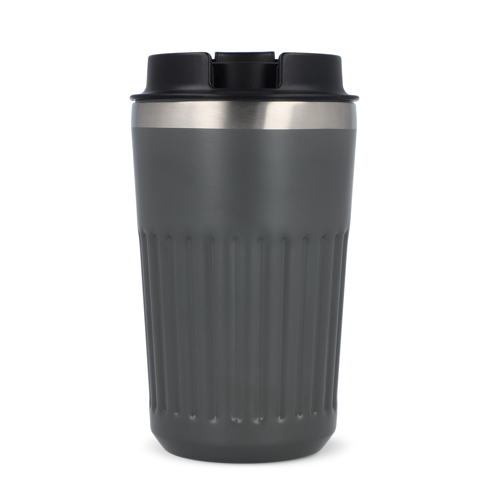 Recycelter Edelstahl-Thermobecher für Kaffee zum Mitnehmen, 400 ml