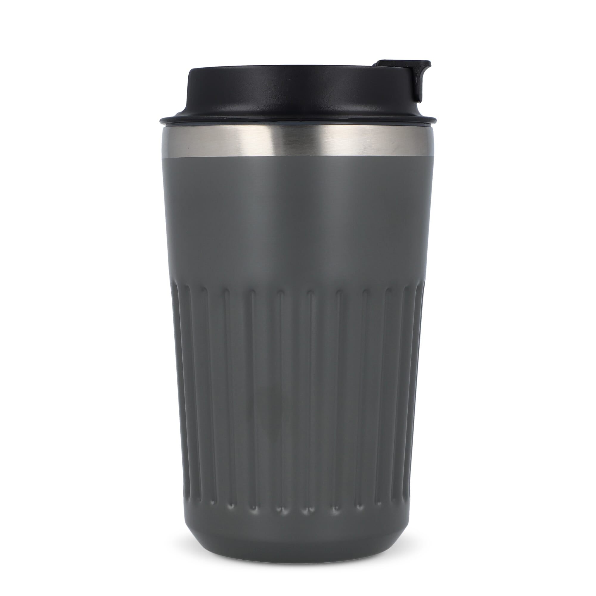 Recycelter Edelstahl-Thermobecher für Kaffee zum Mitnehmen, 400 ml