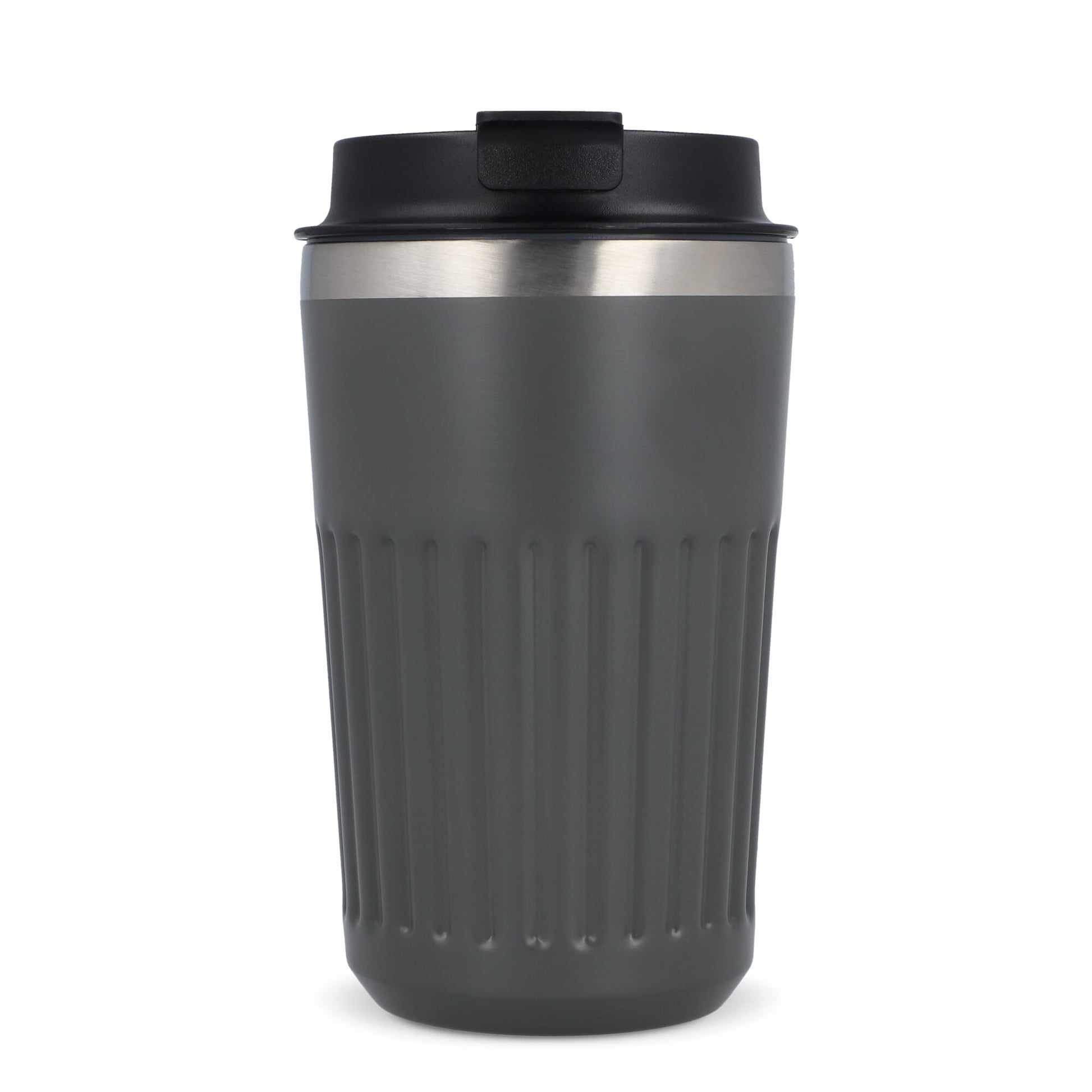 Recycelter Edelstahl-Thermobecher für Kaffee zum Mitnehmen, 400 ml